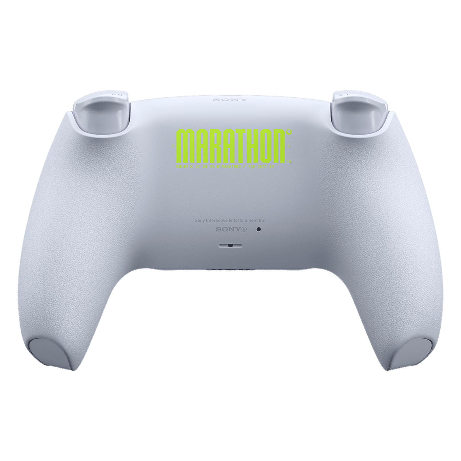 SONY DualSense Marathon Limited Edition Wireless Gaming Controller for PlayStation 5 (Built-in Microphone, CFI-ZCT1WZDX, White) SONY DualSense Marathon Limited Edition Wireless Gaming Controller for PlayStation 5 (Built-in Microphone, CFI-ZCT1WZDX, White)_2