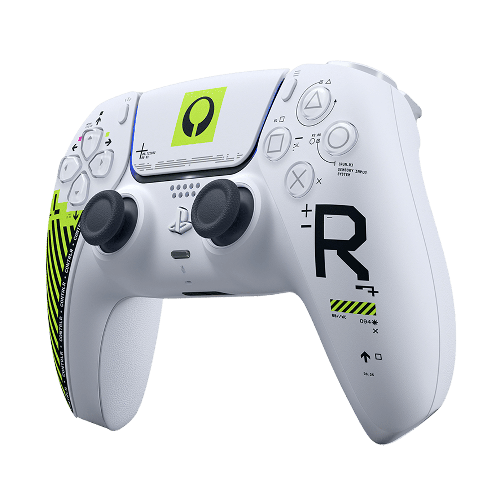 SONY DualSense Marathon Limited Edition Wireless Gaming Controller for PlayStation 5 (Built-in Microphone, CFI-ZCT1WZDX, White) SONY DualSense Marathon Limited Edition Wireless Gaming Controller for PlayStation 5 (Built-in Microphone, CFI-ZCT1WZDX, White)_4