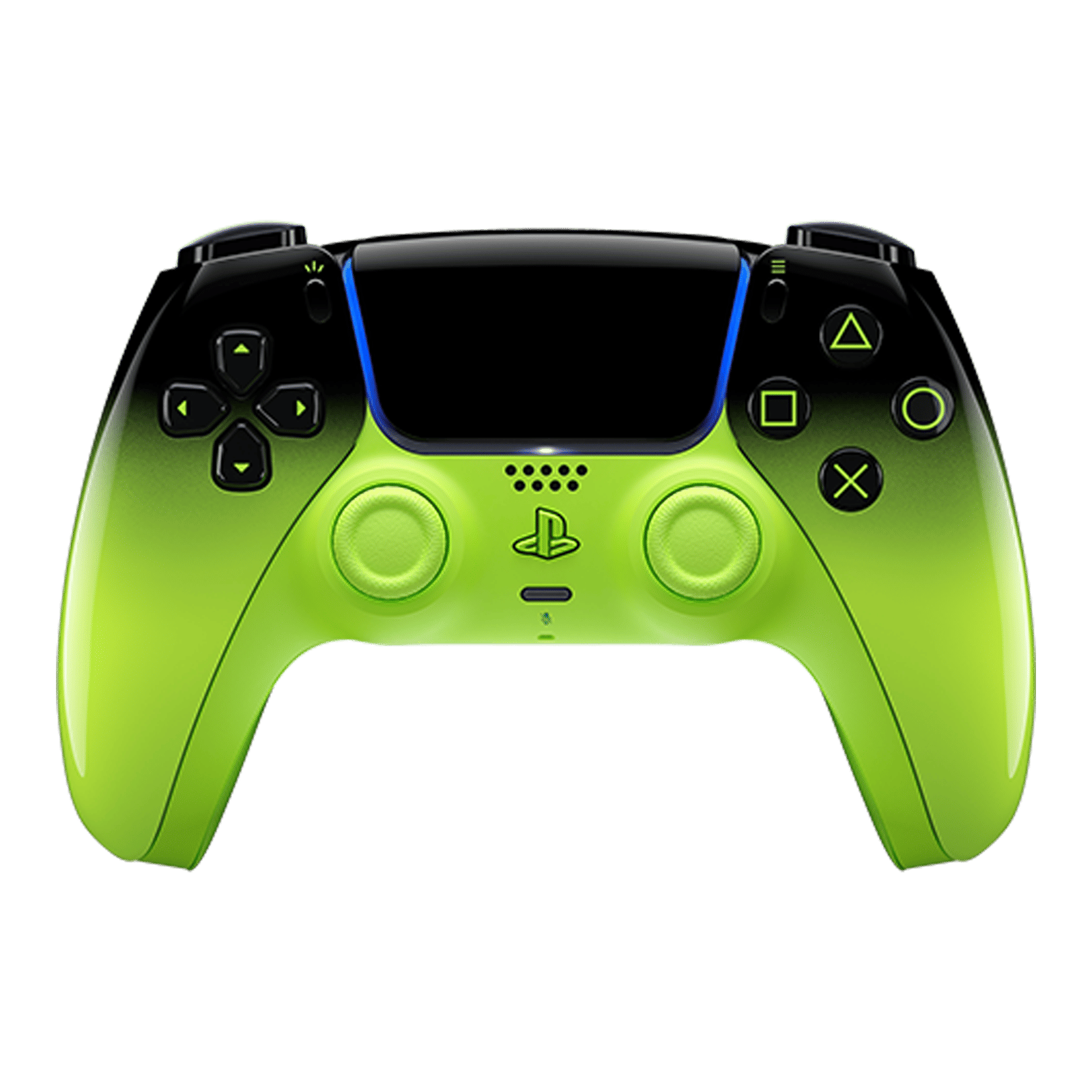 SONY DualSense Wireless Gaming Controller for PlayStation 5 (Built-in Microphone, CFI-ZCT2W14X, Remix Green)_1