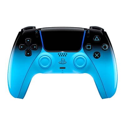 SONY DualSense Wireless Gaming Controller for PlayStation 5 (Built-in Microphone, CFI-ZCT2W15X, Rhythm Blue)