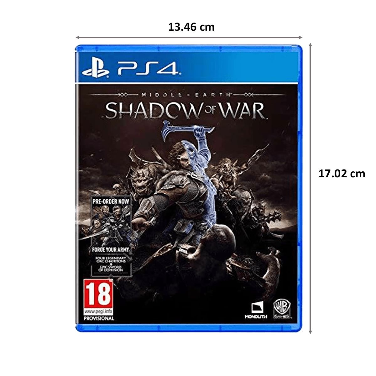 PS4 Game (Middle-Earth: Shadow of War) PS4 Game (Middle-Earth: Shadow of War)_2