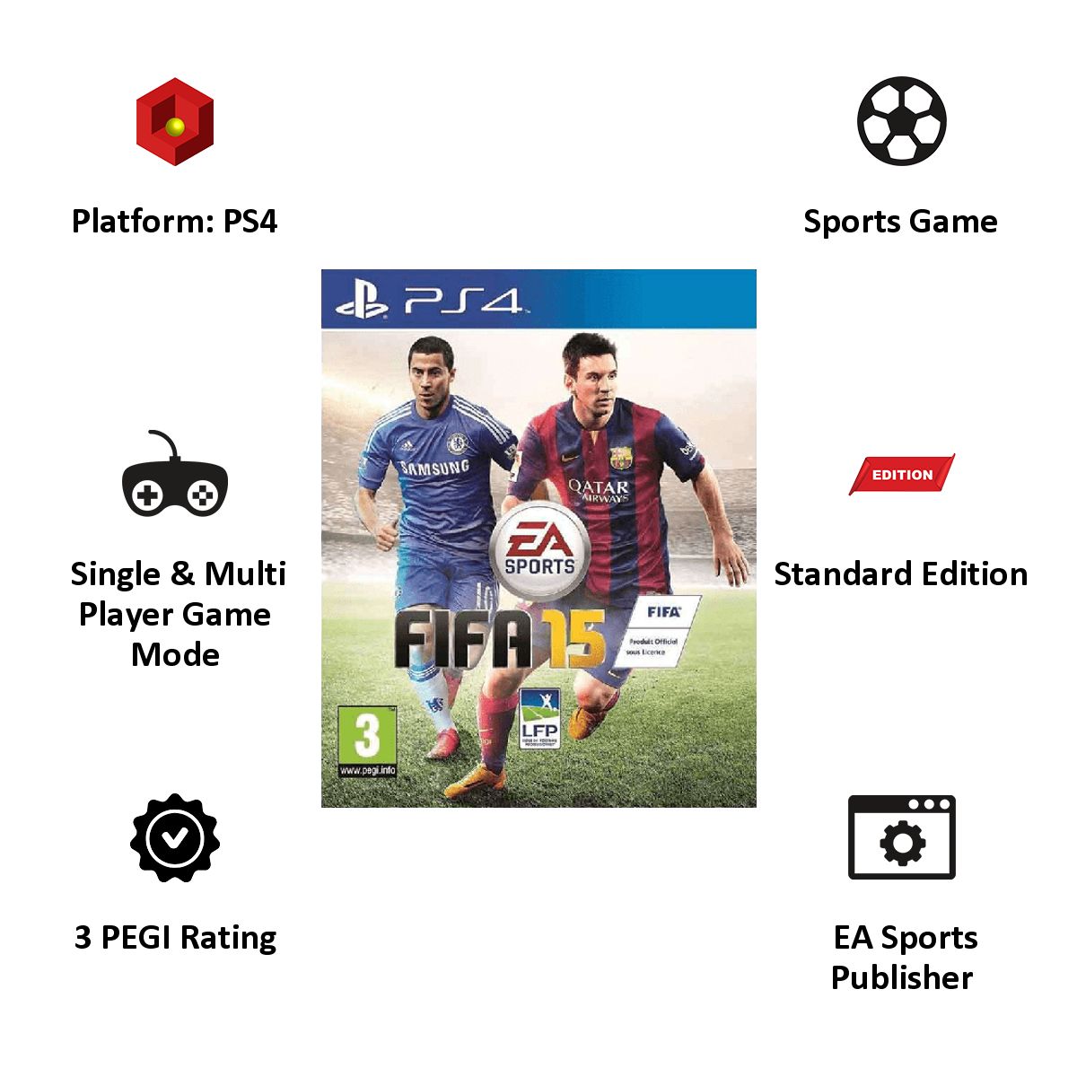 PS4 Game (FIFA 15) EA SPORTS PS4 Game (FIFA 15) EA SPORTS_6