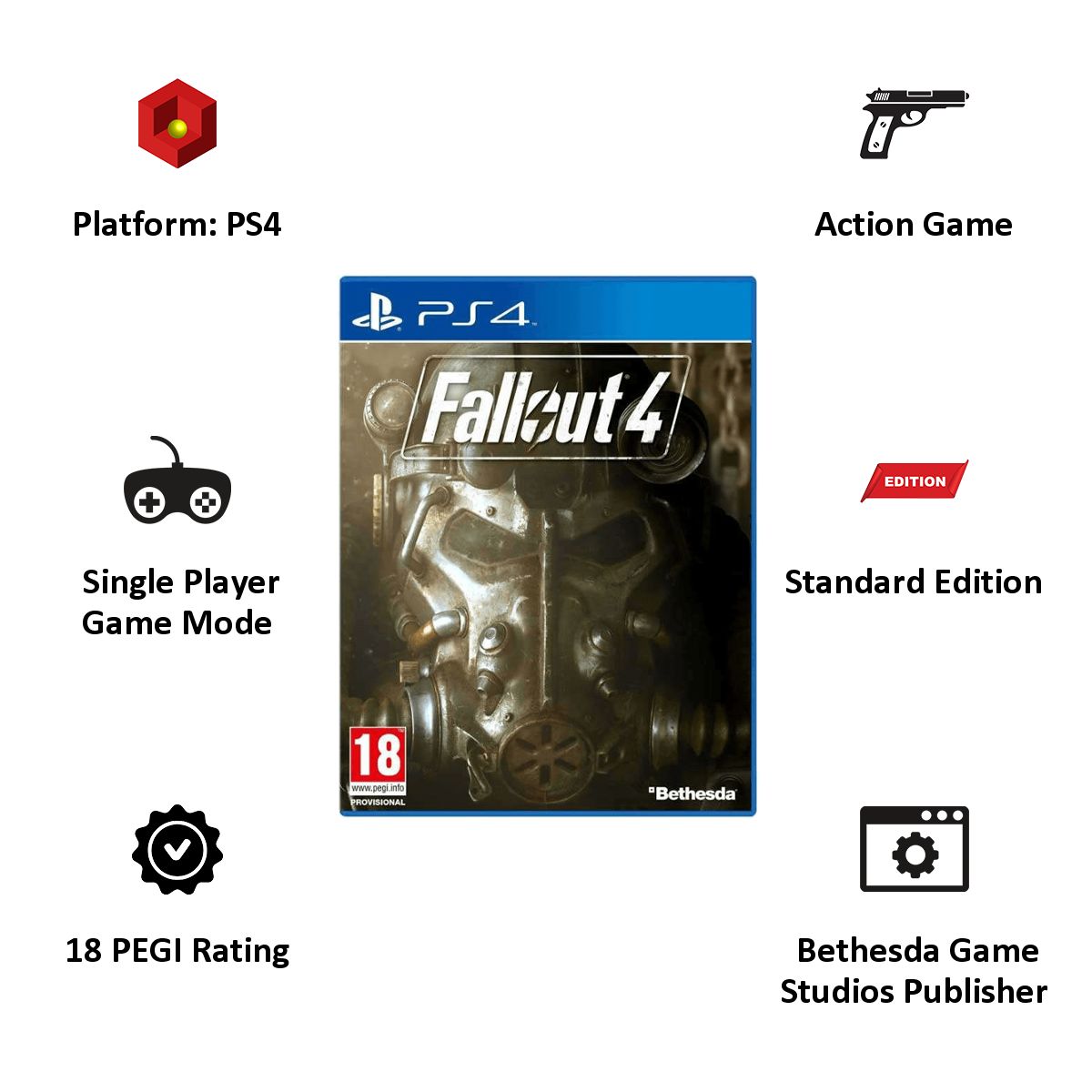 Bethesda PS4 Game (Fallout 4)_6