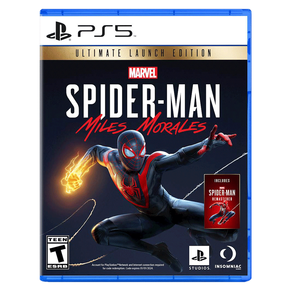 SONY Marvel's Spider-Man: Miles Morales For PS5 (Action-Adventure Games, Ultimate Edition, PPSA-01341) SONY Marvel's Spider-Man: Miles Morales For PS5 (Action-Adventure Games, Ultimate Edition, PPSA-01341)_1