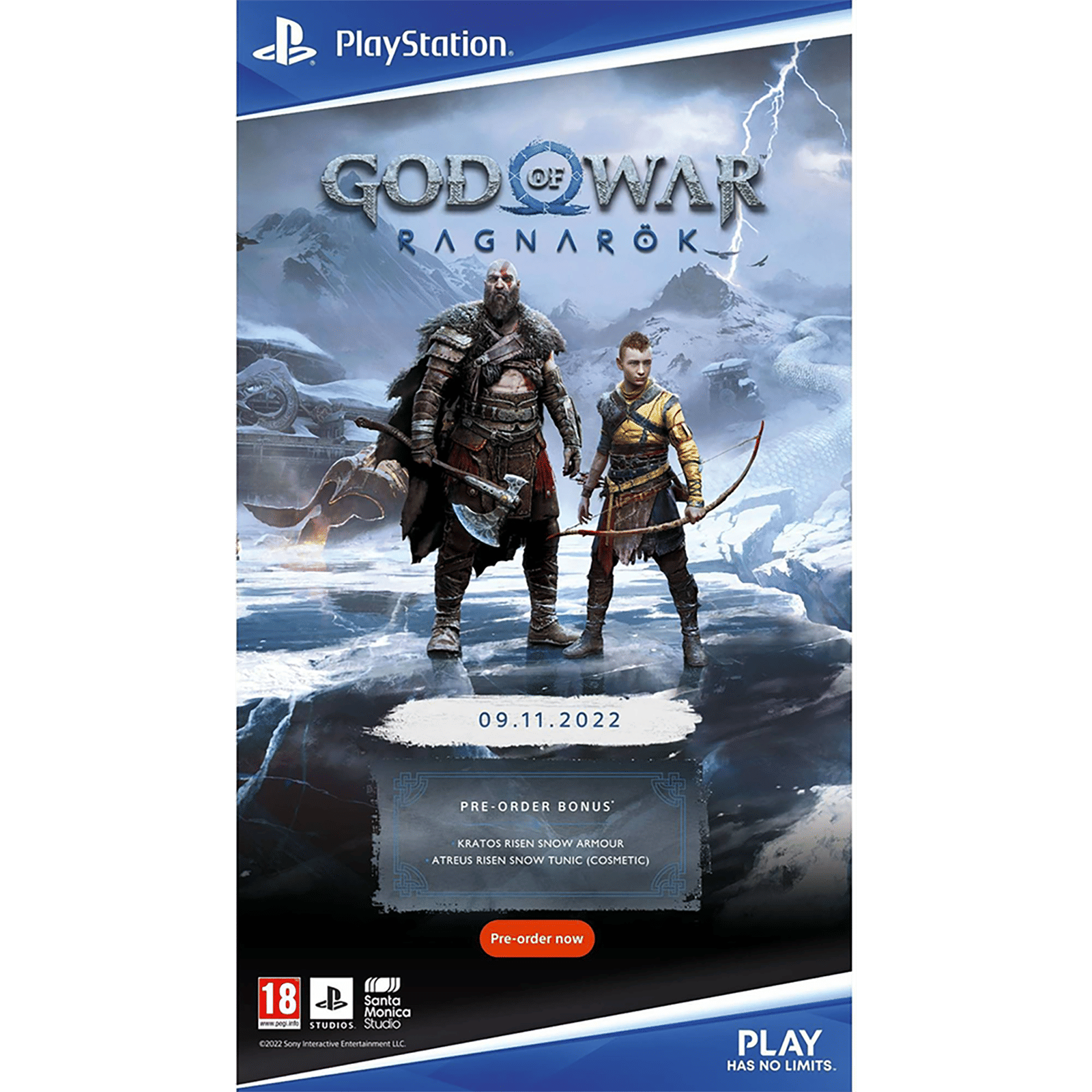 SONY God Of War Ragnarok for PS4 (Action, Adventure, Launch Edition, 50668578) SONY God Of War Ragnarok for PS4 (Action, Adventure, Launch Edition, 50668578)_3