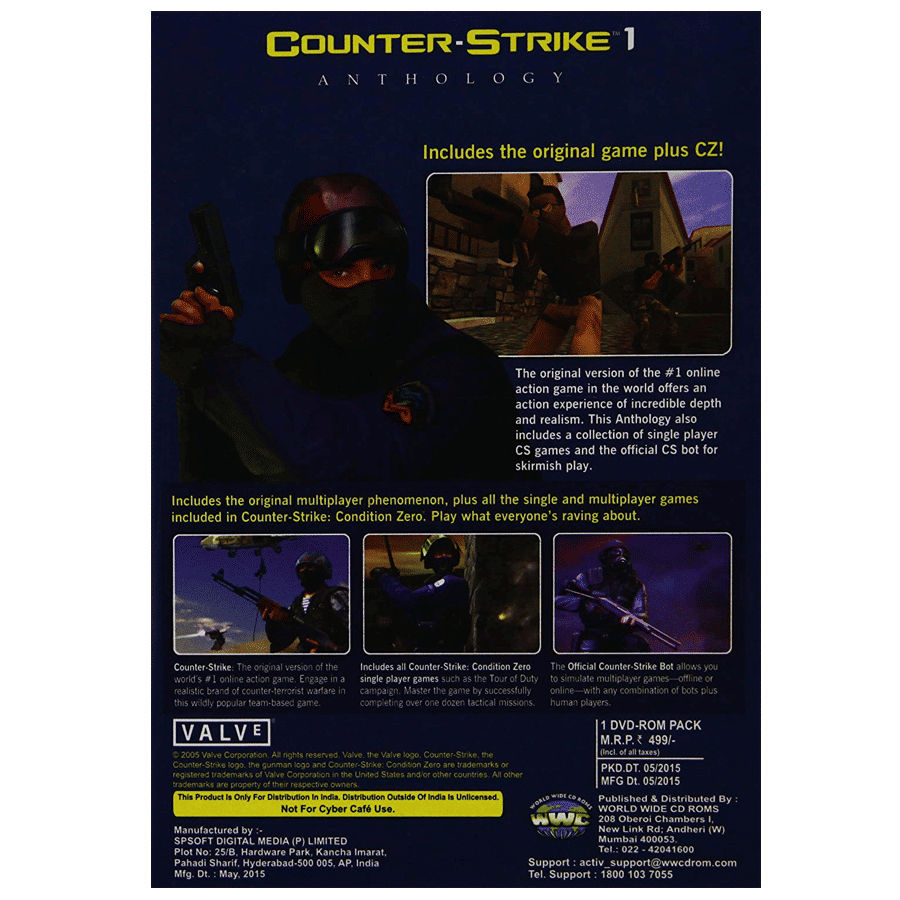 PC Game (Counter Strike 1: Anthology) PC Game (Counter Strike 1: Anthology)_3