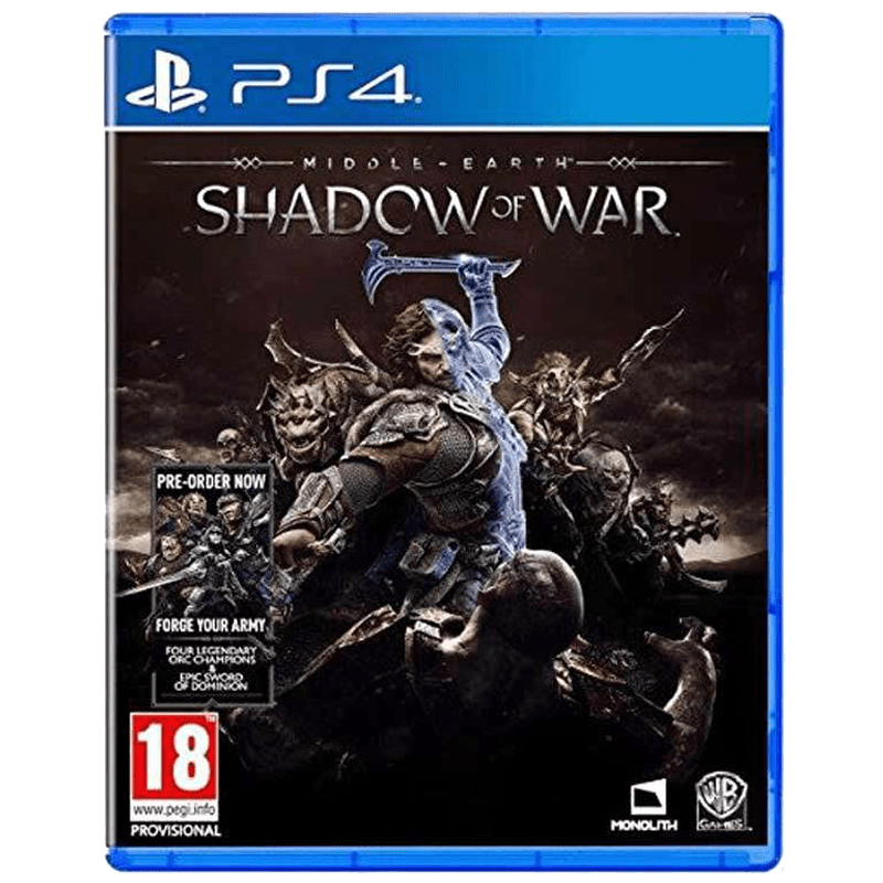 PS4 Game (Middle-Earth: Shadow of War) PS4 Game (Middle-Earth: Shadow of War)_1