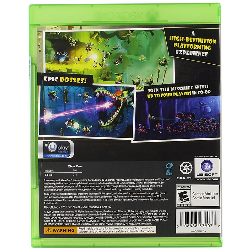 Xbox One Game (Rayman Legends) Xbox One Game (Rayman Legends)_3