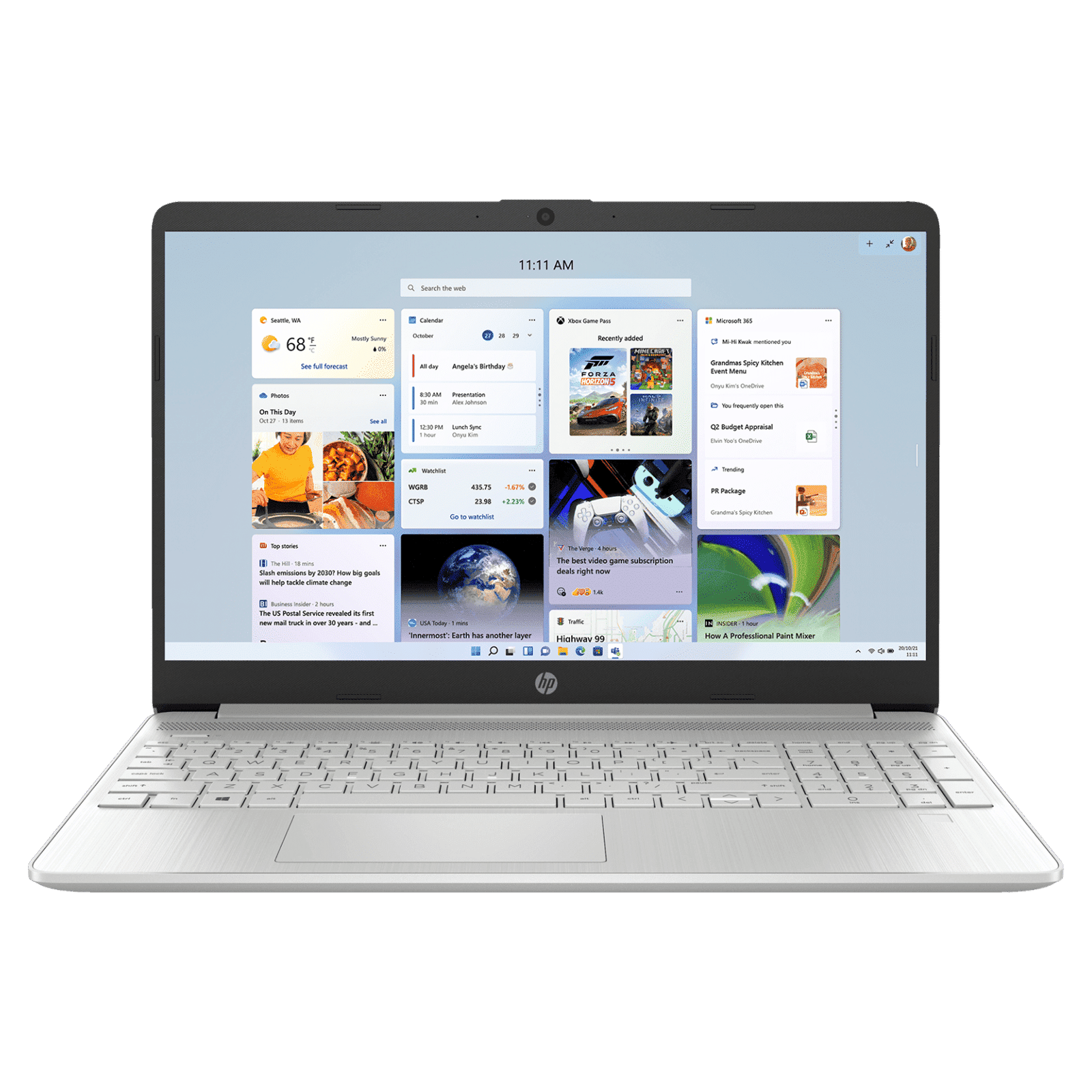 HP 15S-FQ5327TU Intel Core i3 12th Gen Laptop (8GB, 512GB SSD, Windows 11 Home, 15.6 Inch Full HD Display, MS Office 2021, Natural Silver, 1.69 KG)_1