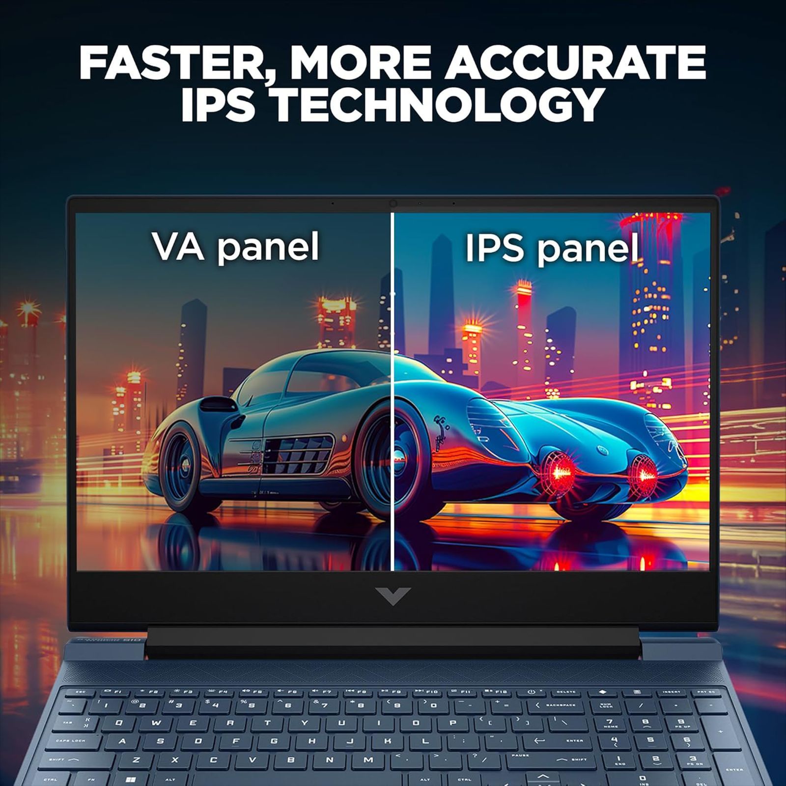 HP Victus 15-FA1411TX Intel Core i7 12th Gen Gaming Laptop (16GB, 512GB SSD, Windows 11 Home, 4GB Graphics, 15.6 inch 144 Hz Full HD IPS Display, NVIDIA GeForce RTX 3050, MS Office Home & Student 2021, Performance Blue, 2.29 KG)_11