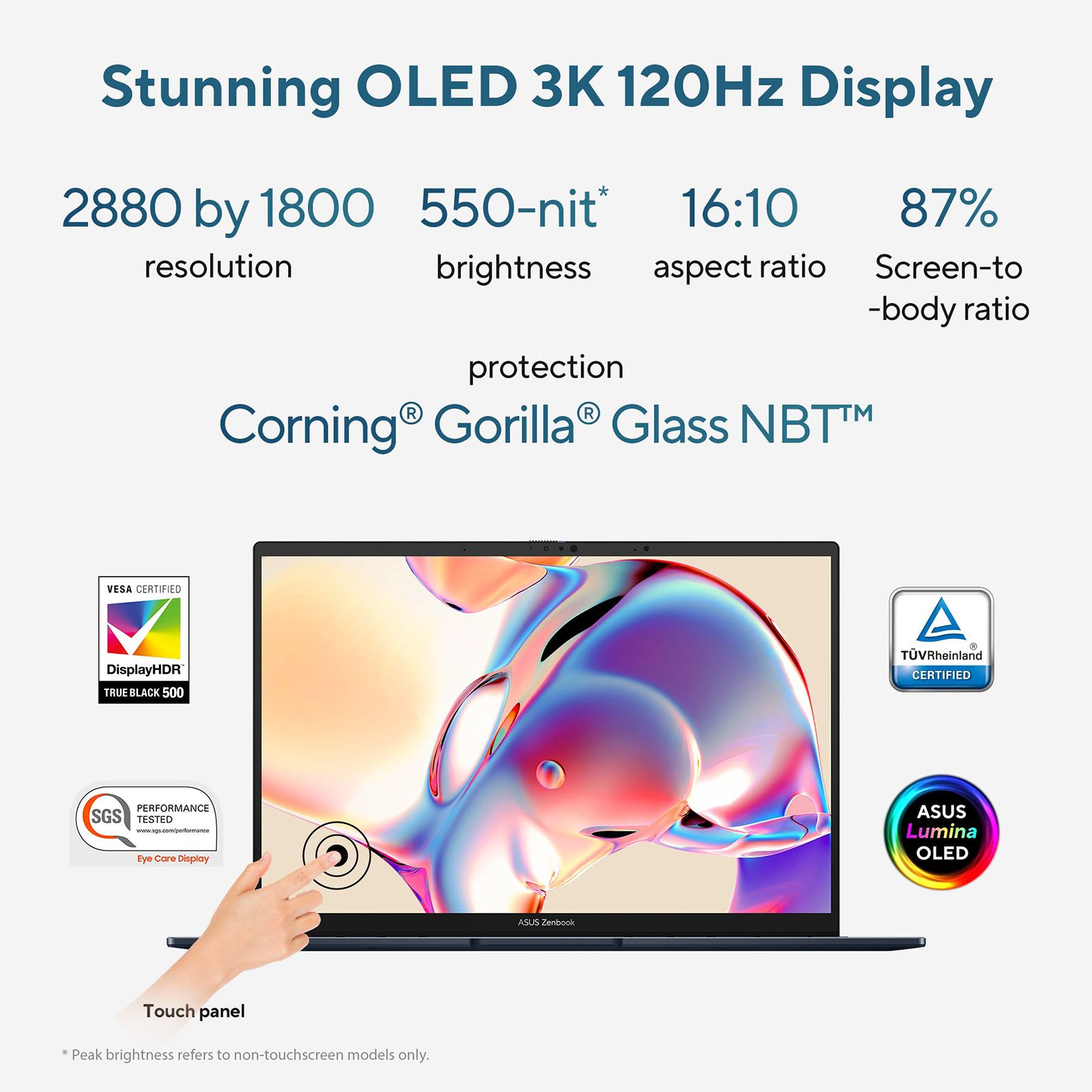 ASUS Zenbook 1 Intel Core Ultra 9 285H Touchscreen Notebook Laptop (32GB, 1TB SSD, Windows 11 Home, 14 inch OLED Display, MS Office 2024, Ponder Blue, 1.28 KG) ASUS Zenbook 1 Intel Core Ultra 9 285H Touchscreen Notebook Laptop (32GB, 1TB SSD, Windows 11 Home, 14 inch OLED Display, MS Office 2024, Ponder Blue, 1.28 KG)_7