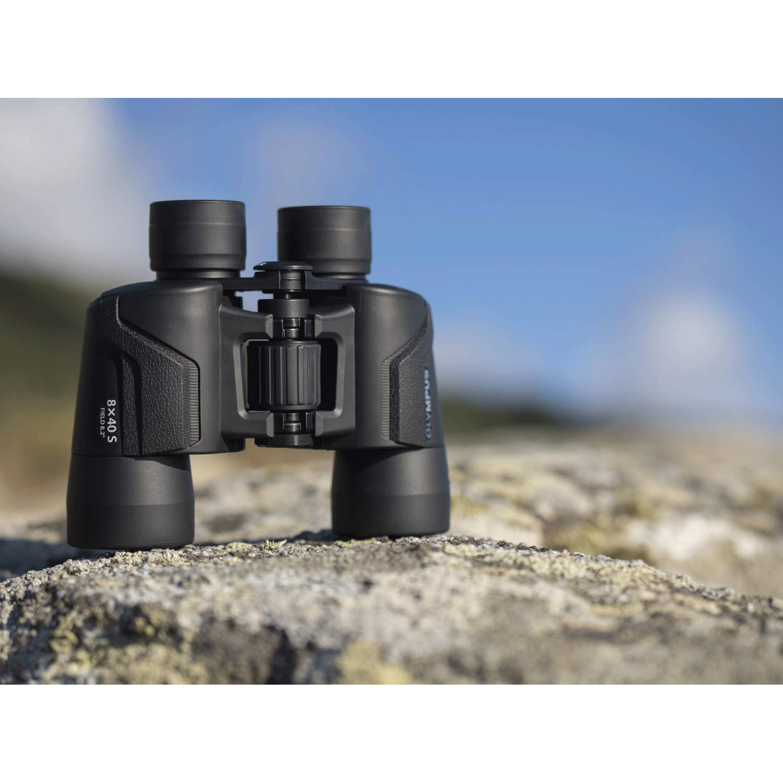 OLYMPUS 8 x 40 mm Porro Prism Optical Binoculars (Bright and Wider Field of View, 8X40S, Black)_4