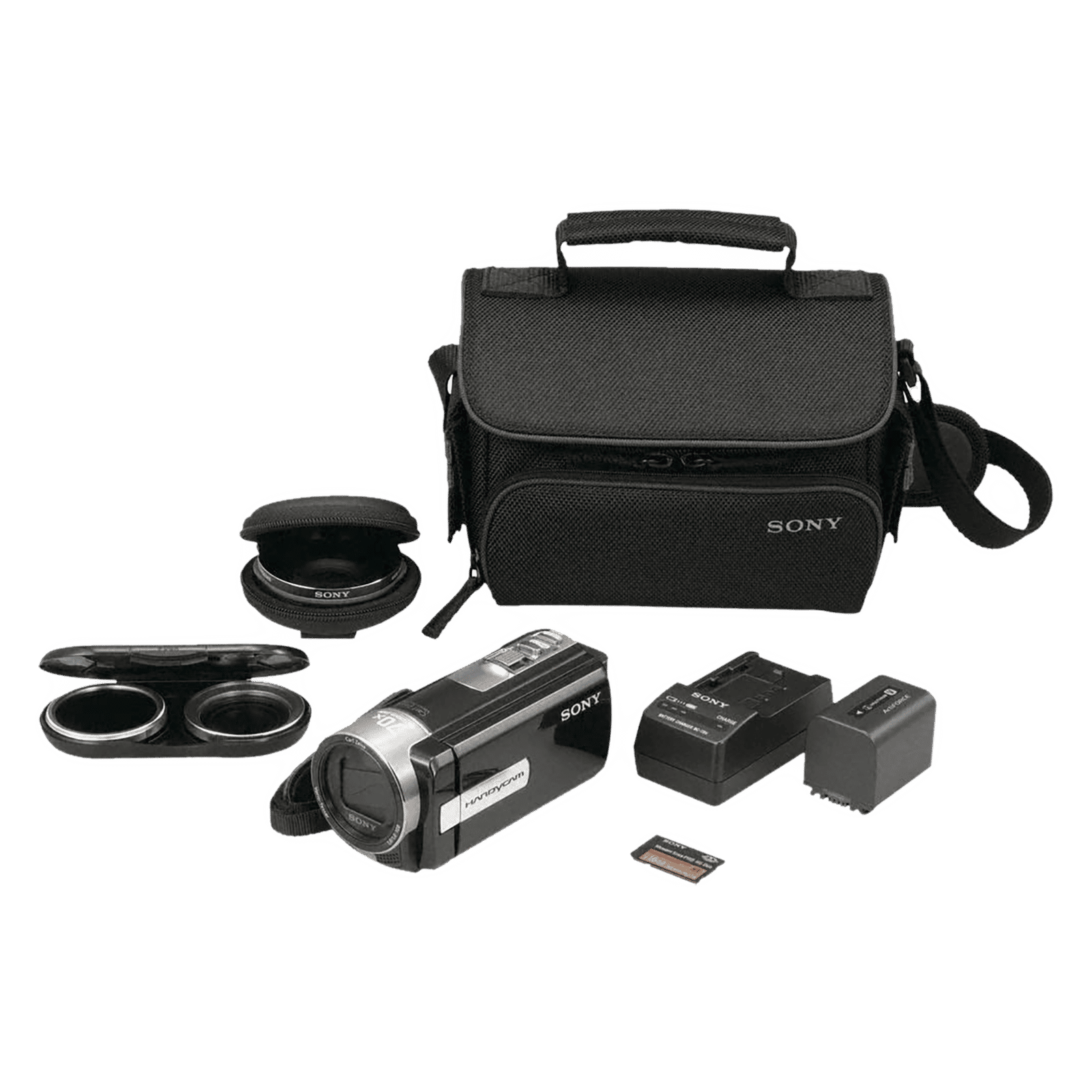 SONY LCSU10 Recycled Polyester Camera Shoulder Bag For DSLR (LCSU10 , Black )_8