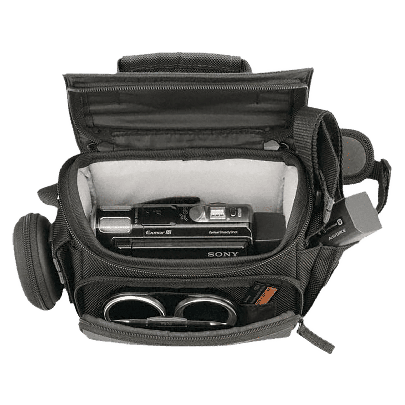 SONY LCSU10 Recycled Polyester Camera Shoulder Bag For DSLR (LCSU10 , Black )_4