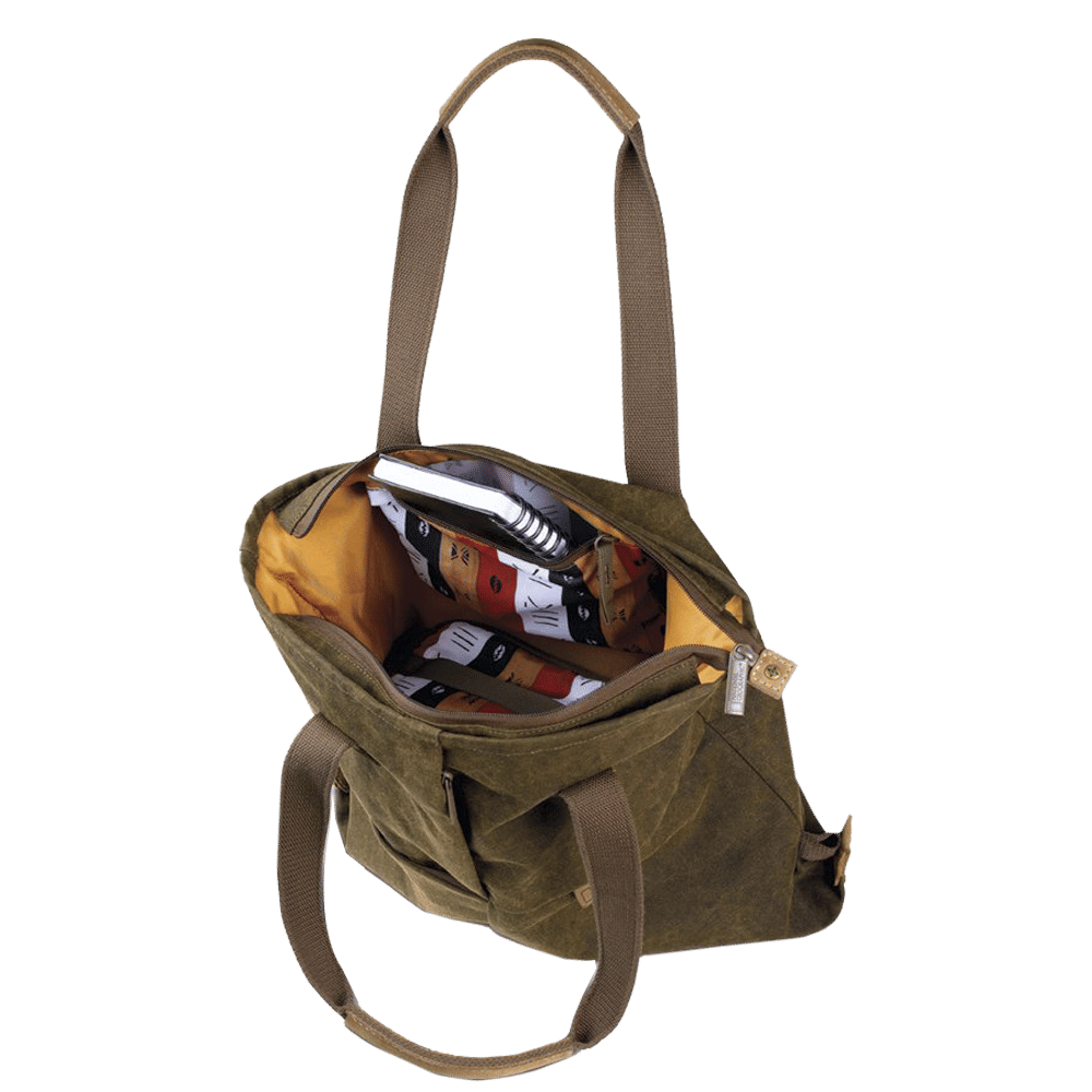 NATIONAL GEOGRAPHIC NGA8220 Tote Camera Bag for DSLR (One Halfway Modular Divider, Brown)_4