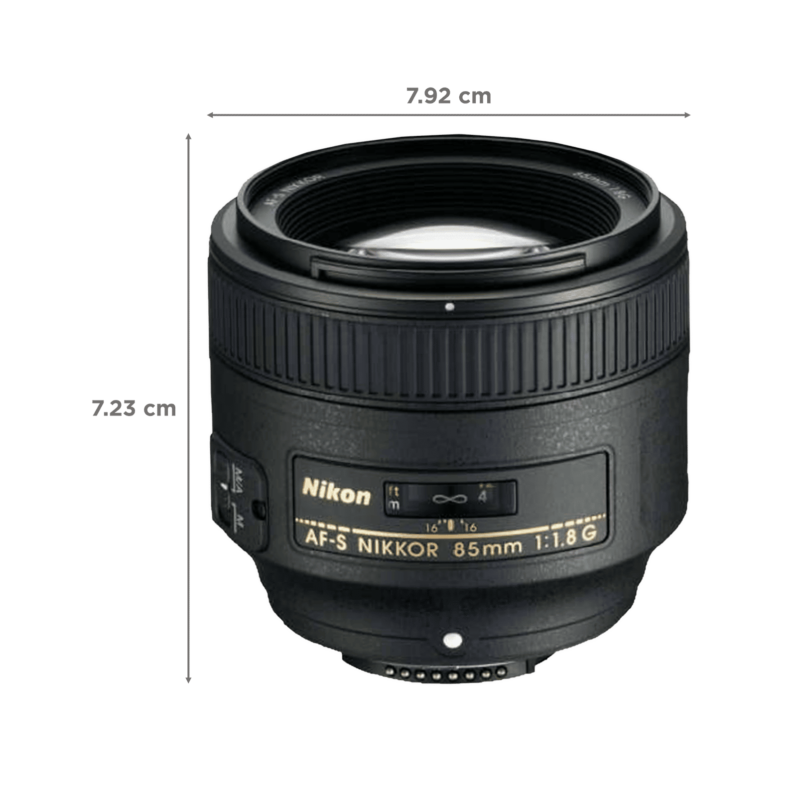 Nikon AF-S NIKKOR 85mm f/1.8 - f/16 Telephoto Zoom Lens for Nikon F Mount (Silent Wave Motor) Nikon AF-S NIKKOR 85mm f/1.8 - f/16 Telephoto Zoom Lens for Nikon F Mount (Silent Wave Motor)_2
