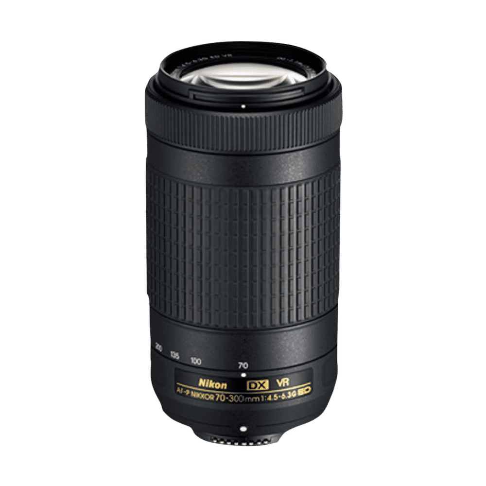 Nikon AF-P DX NIKKOR 70-300mm f/4.5 - f/6.3 Telephoto Zoom Lens for Nikon F Mount (Quiet Autofocus Pulse Motor) Nikon AF-P DX NIKKOR 70-300mm f/4.5 - f/6.3 Telephoto Zoom Lens for Nikon F Mount (Quiet Autofocus Pulse Motor)_1