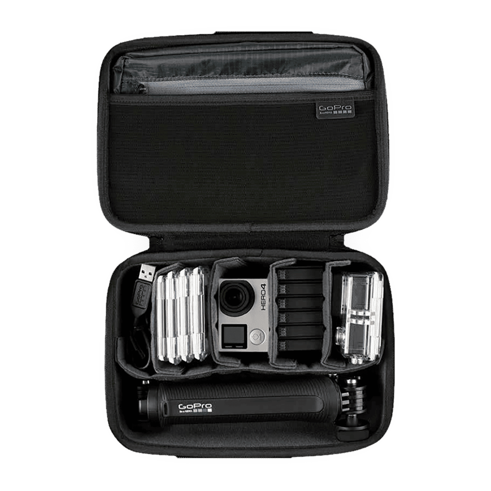 GoPro ABSSC-001 Water Resistant Camera Pouch for Action Camera (Padded Interior Protects, Black)_6