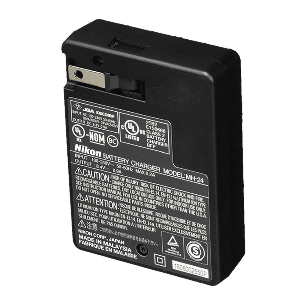 Nikon MH-24 Camera Battery Charger for EN-EL14 and EN-EL14a (Highly Durable) Nikon MH-24 Camera Battery Charger for EN-EL14 and EN-EL14a (Highly Durable)_3