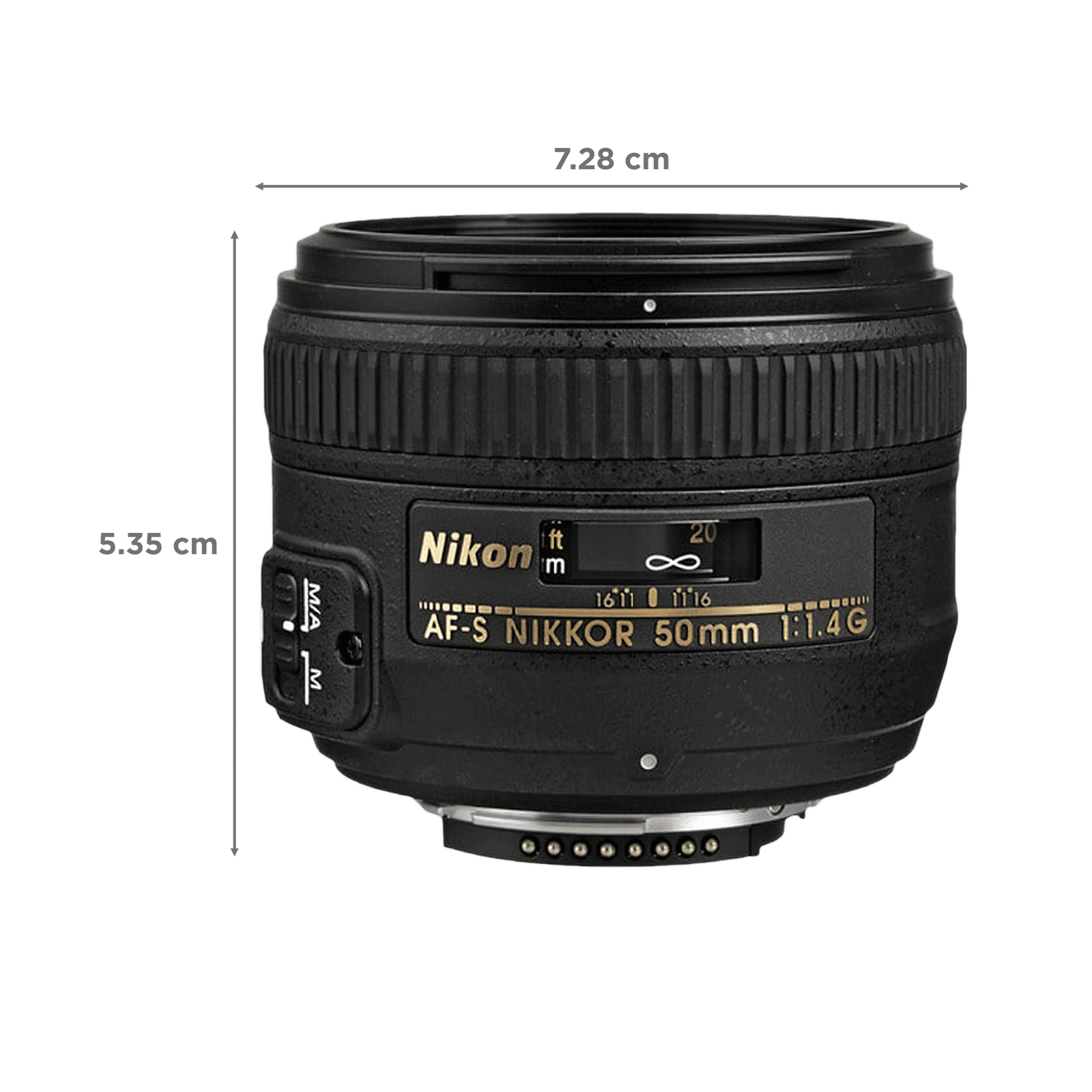 Nikon AF-S NIKKOR 50mm f/1.4 - f/16 Standard Prime Lens for Nikon F Mount (Silent Wave Motor)_2