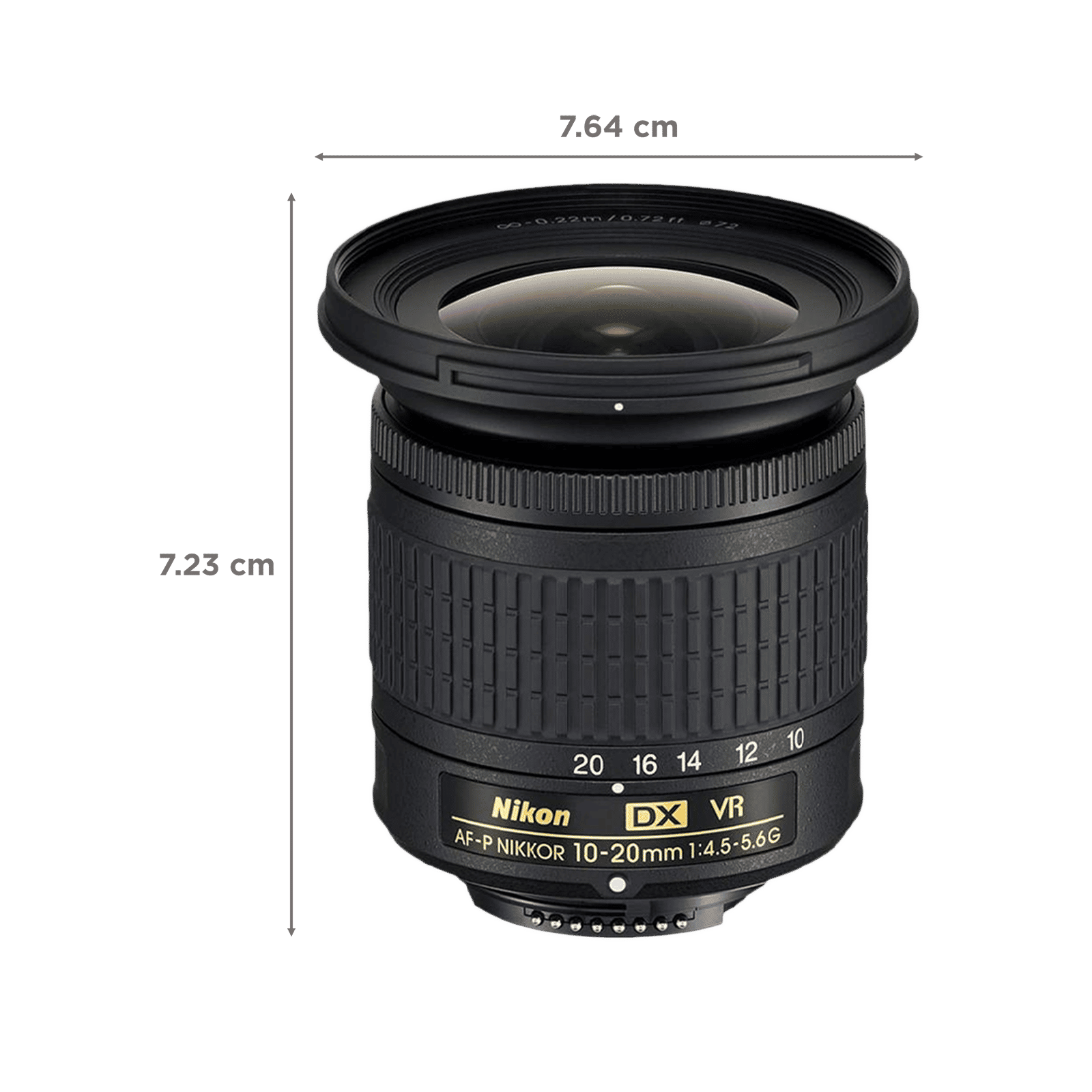 Nikon AF-P DX NIKKOR 10-20mm f/4.5 - f/29 Wide-Angle Zoom Lens for Nikon F Mount (Cropped Sensor) Nikon AF-P DX NIKKOR 10-20mm f/4.5 - f/29 Wide-Angle Zoom Lens for Nikon F Mount (Cropped Sensor)_2