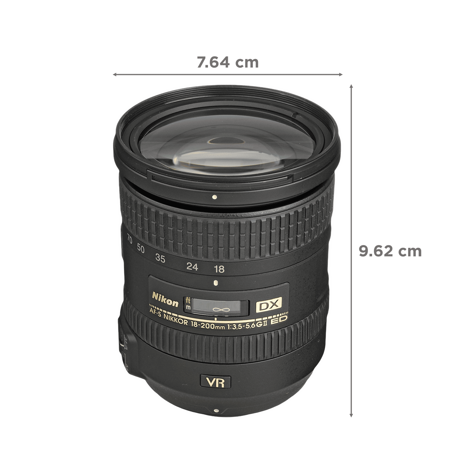 Nikon AF-S DX NIKKOR 18-200mm f/3.5 - f/5.6 Telephoto Zoom Lens for Nikon F Mount (VR II Image Stabilization) Nikon AF-S DX NIKKOR 18-200mm f/3.5 - f/5.6 Telephoto Zoom Lens for Nikon F Mount (VR II Image Stabilization)_2