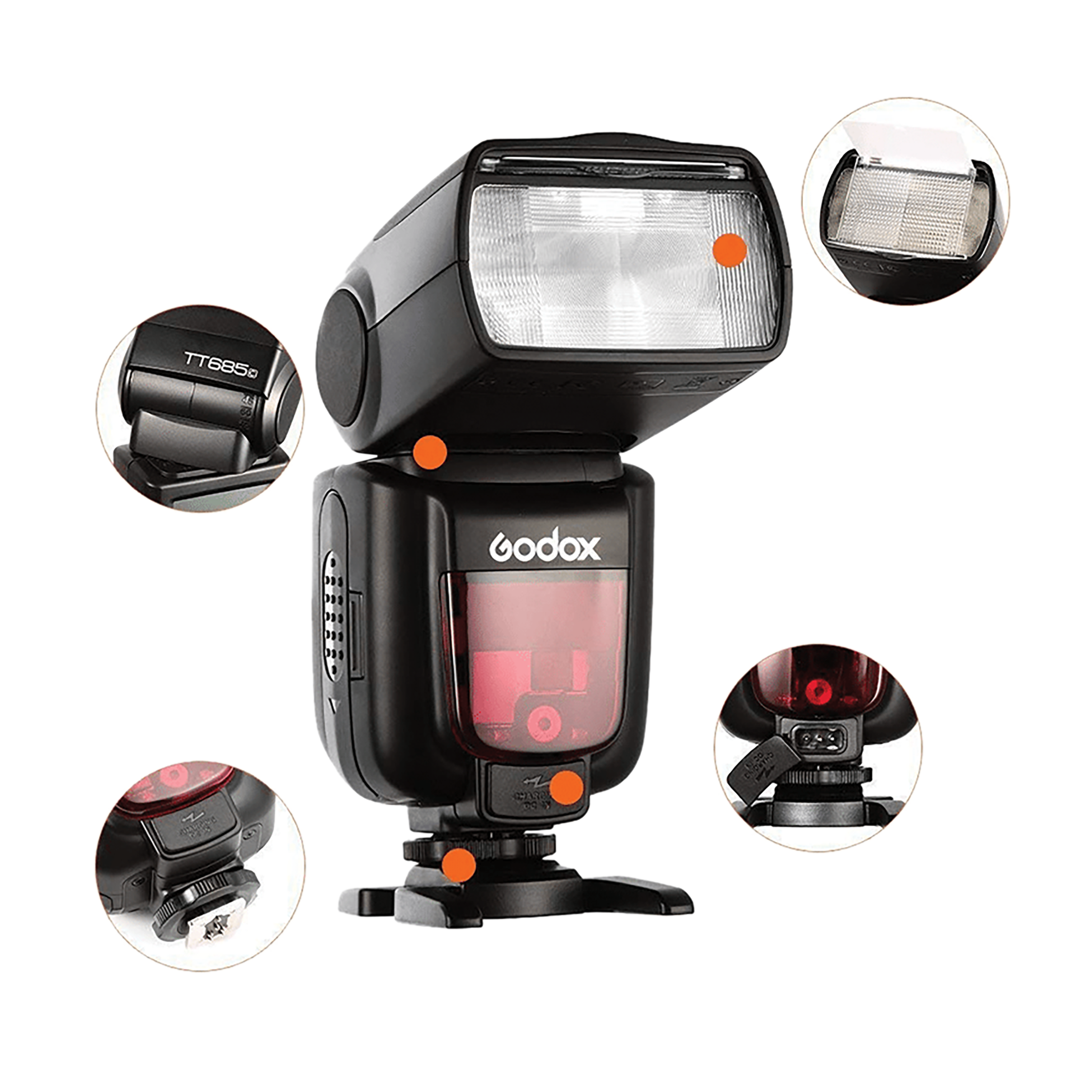 Godox TT685S Camera Flash for Sony (Two Transmitting Styles) Godox TT685S Camera Flash for Sony (Two Transmitting Styles)_8