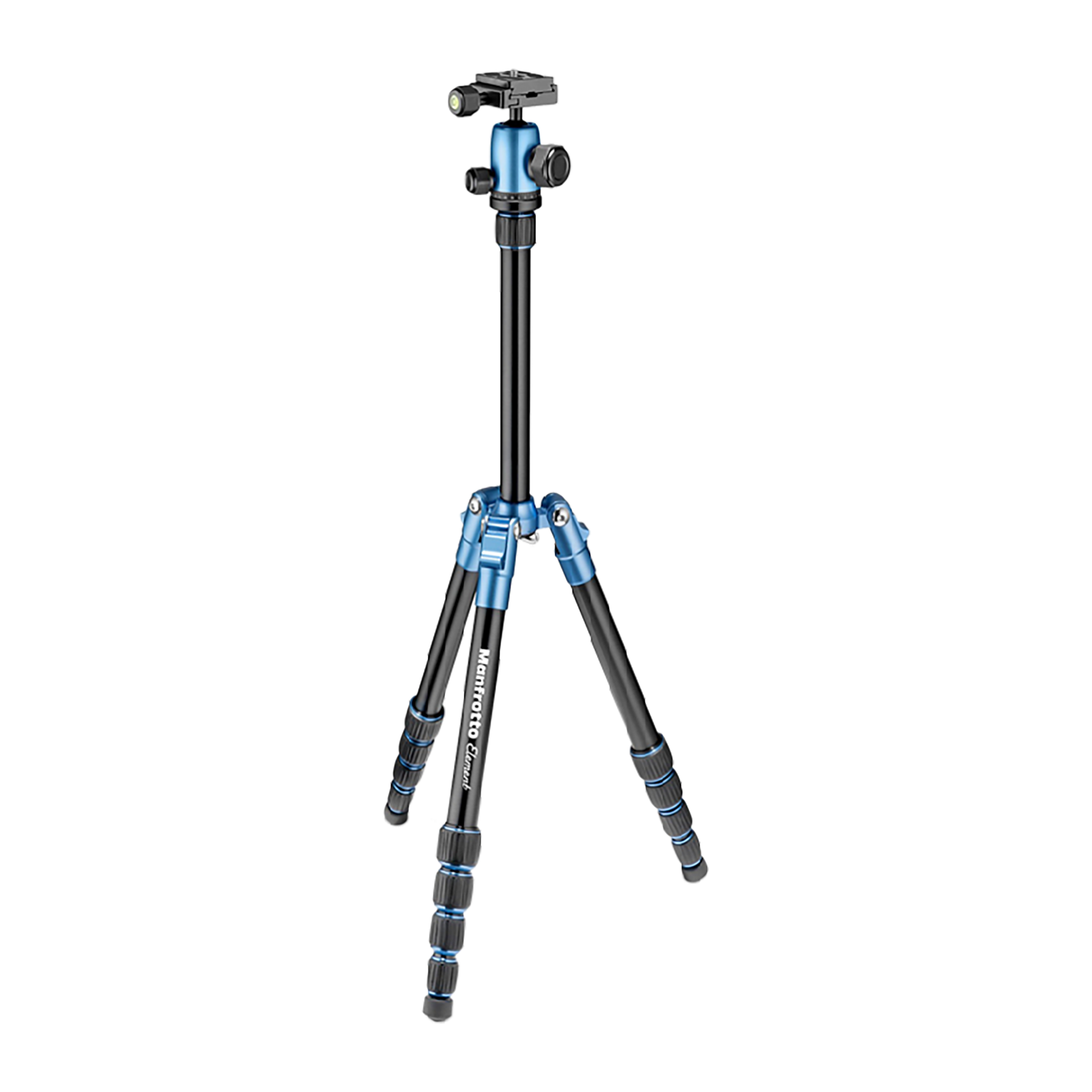 Manfrotto Element 143cm Adjustable Tripod for Camera (360 Degree Panoramic Rotation, Blue) Manfrotto Element 143cm Adjustable Tripod for Camera (360 Degree Panoramic Rotation, Blue)_1