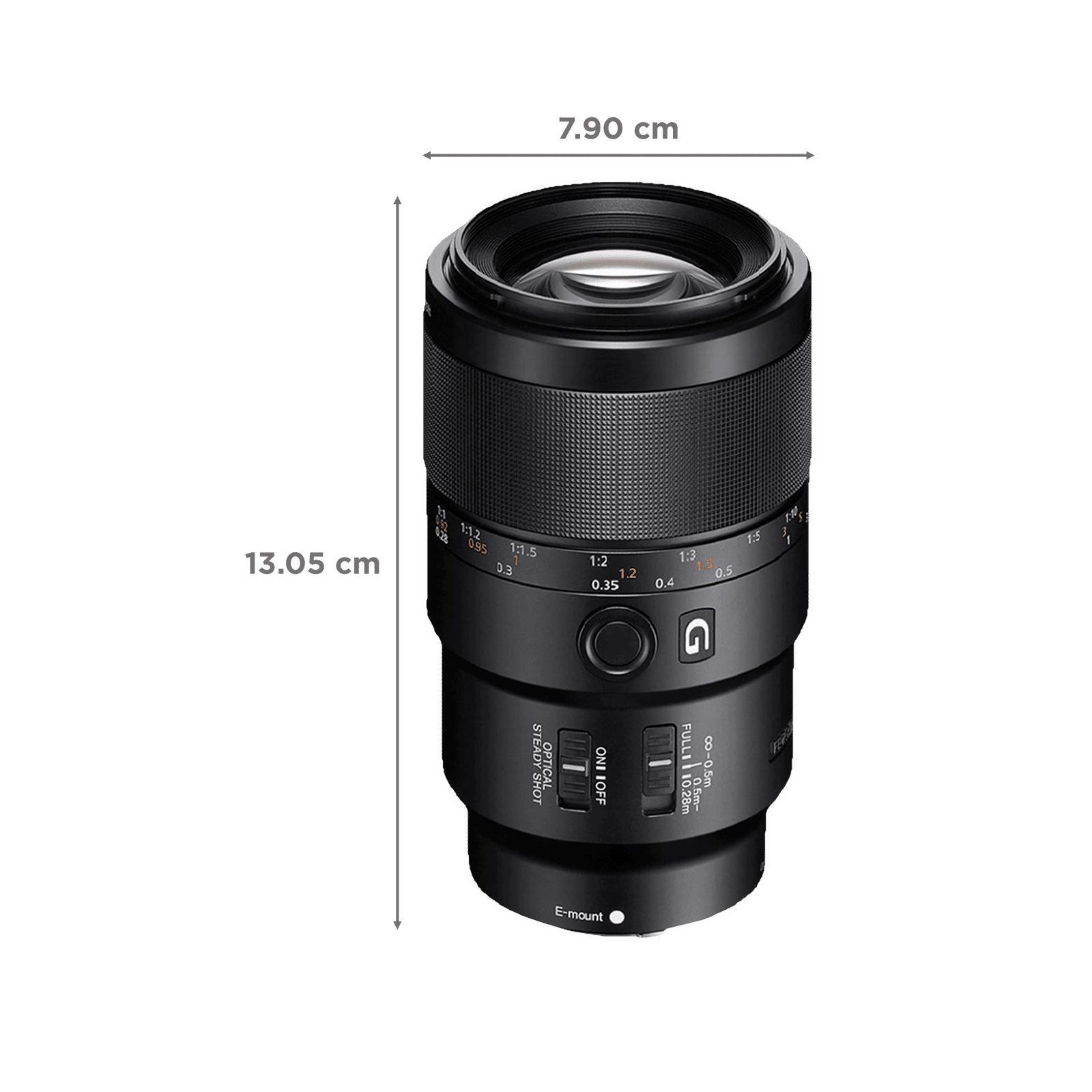 SONY 90mm f/2.8 - f/22 Macro Zoom Lens for SONY E Mount (Dust & Moisture Resistant)_2