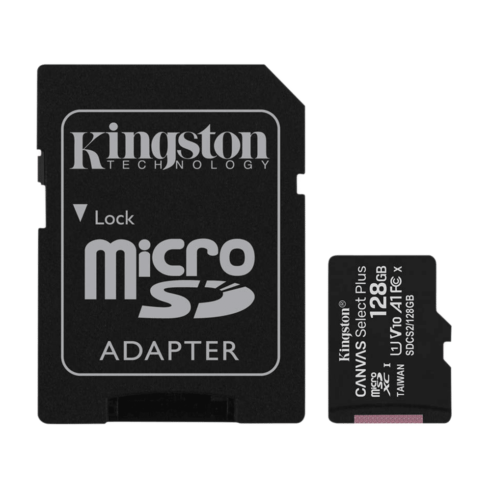 Kingston Canvas Select Plus MicroSDXC 128GB Class 10 100MB/s Memory Card Kingston Canvas Select Plus MicroSDXC 128GB Class 10 100MB/s Memory Card_1