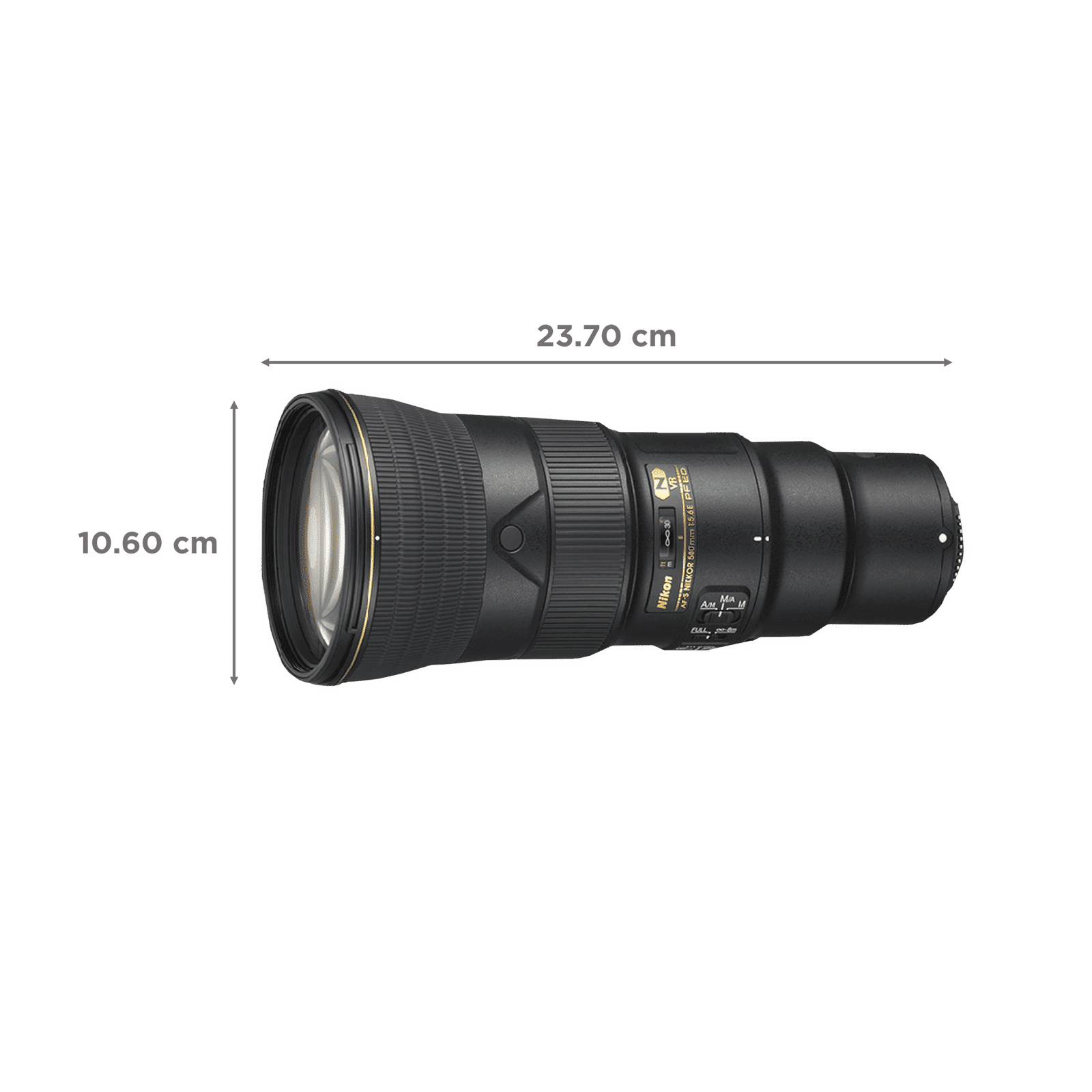 Nikon AF-S NIKKOR 500mm f/5.6 - f/32 Telephoto Prime Lens for Nikon F Mount (Silent Wave Motor)_2