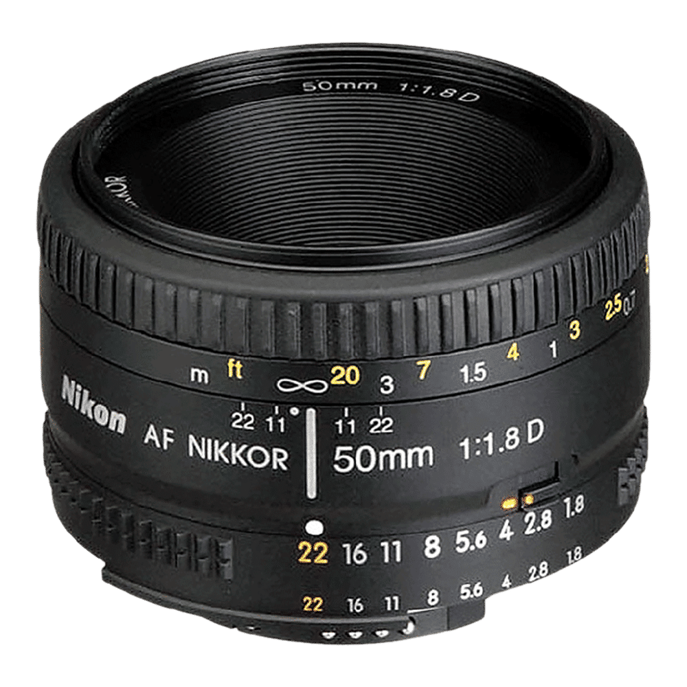 Nikon AF NIKKOR 50mm f/1.8 - f/22 Standard Prime Lens for Nikon F Mount (Manual Aperture Control) Nikon AF NIKKOR 50mm f/1.8 - f/22 Standard Prime Lens for Nikon F Mount (Manual Aperture Control)_1