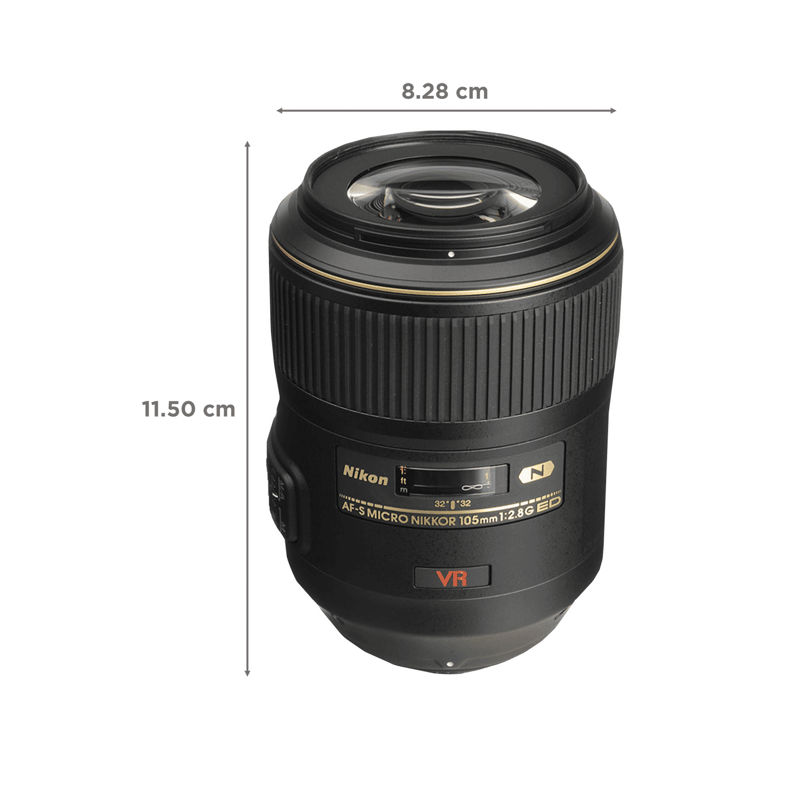 Nikon AF-S VR NIKKOR 105mm f/2.8 - f/32 Micro Prime Lens for Nikon F Mount (Silent Wave Motor) Nikon AF-S VR NIKKOR 105mm f/2.8 - f/32 Micro Prime Lens for Nikon F Mount (Silent Wave Motor)_2