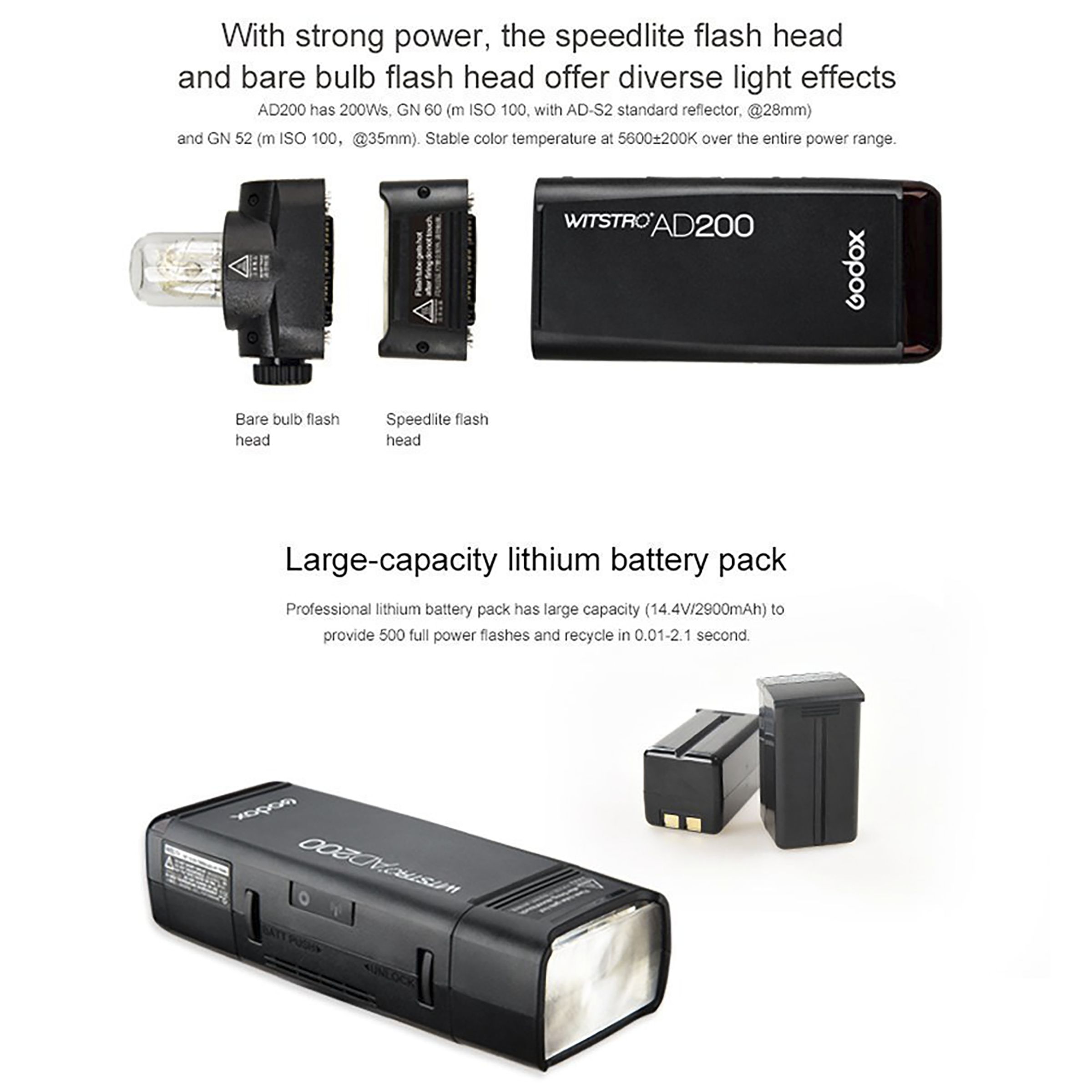 Godox AD200 Pocket Flash Kit for Canon, Nikon (Lightweight and Portable)_15