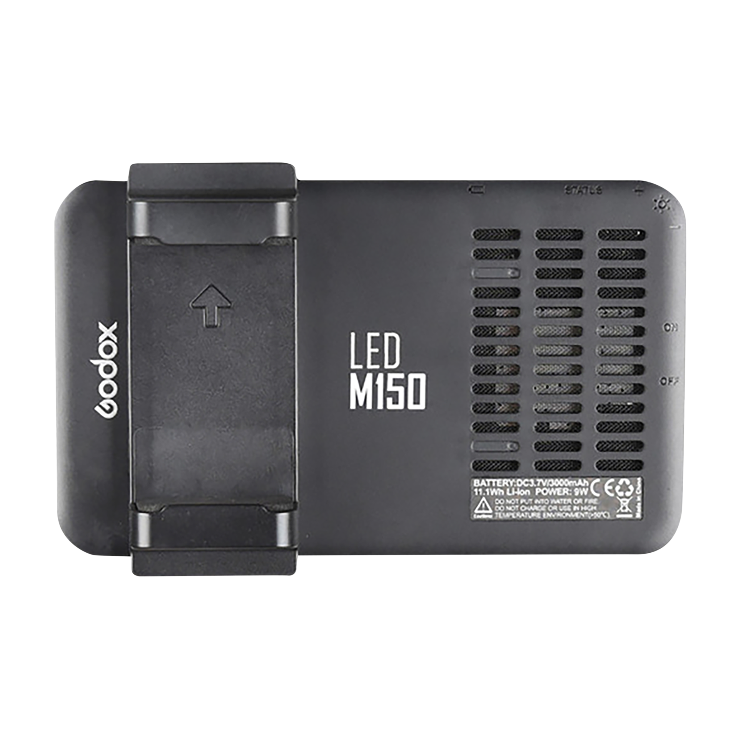 Godox LEDM150 Video Light with Stand, Diffuser & Mobile Holder for Still Photography & Videography (Built-In Lithium Battery)_4
