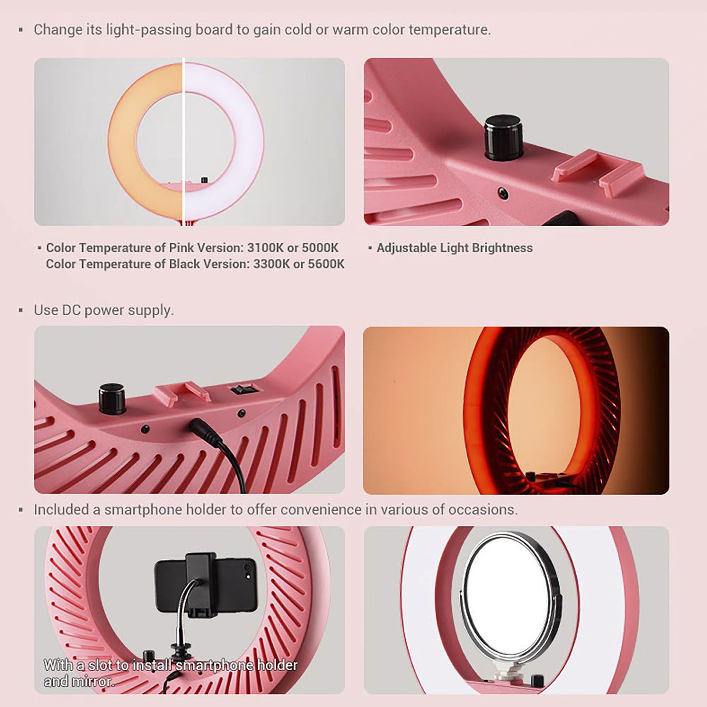 Godox LR180 Ring Light for Live Shooting, Self-Portrait & Makeup (Adjustable Brightness) Godox LR180 Ring Light for Live Shooting, Self-Portrait & Makeup (Adjustable Brightness)_12