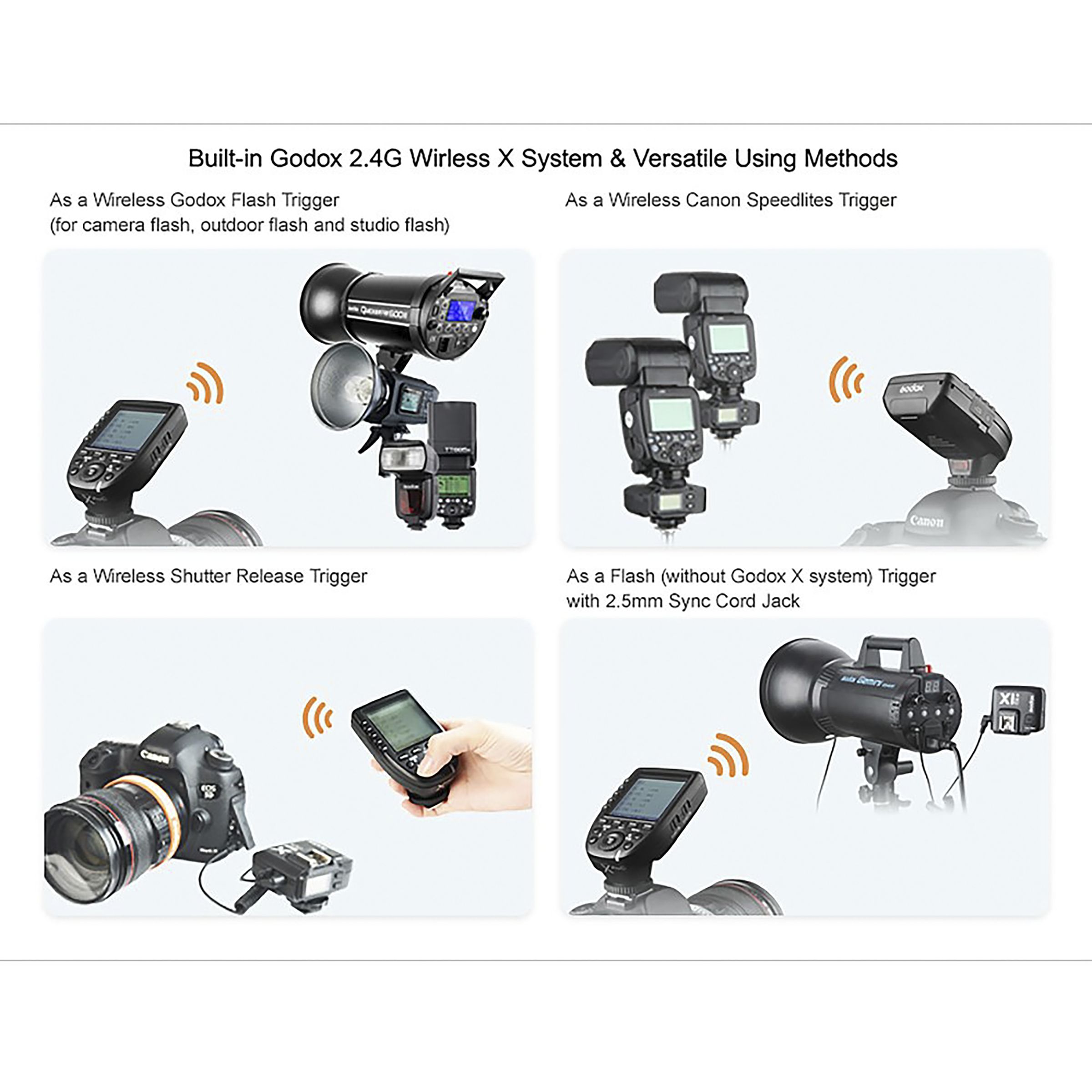 Godox XPro-C Wireless Flash Trigger for Canon (High Speed Sync) Godox XPro-C Wireless Flash Trigger for Canon (High Speed Sync)_8