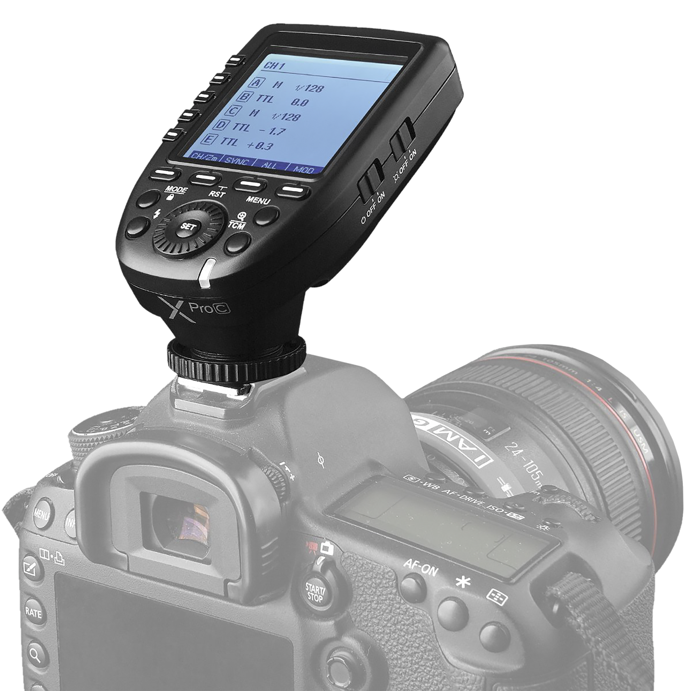 Godox XPro-C Wireless Flash Trigger for Canon (High Speed Sync) Godox XPro-C Wireless Flash Trigger for Canon (High Speed Sync)_13