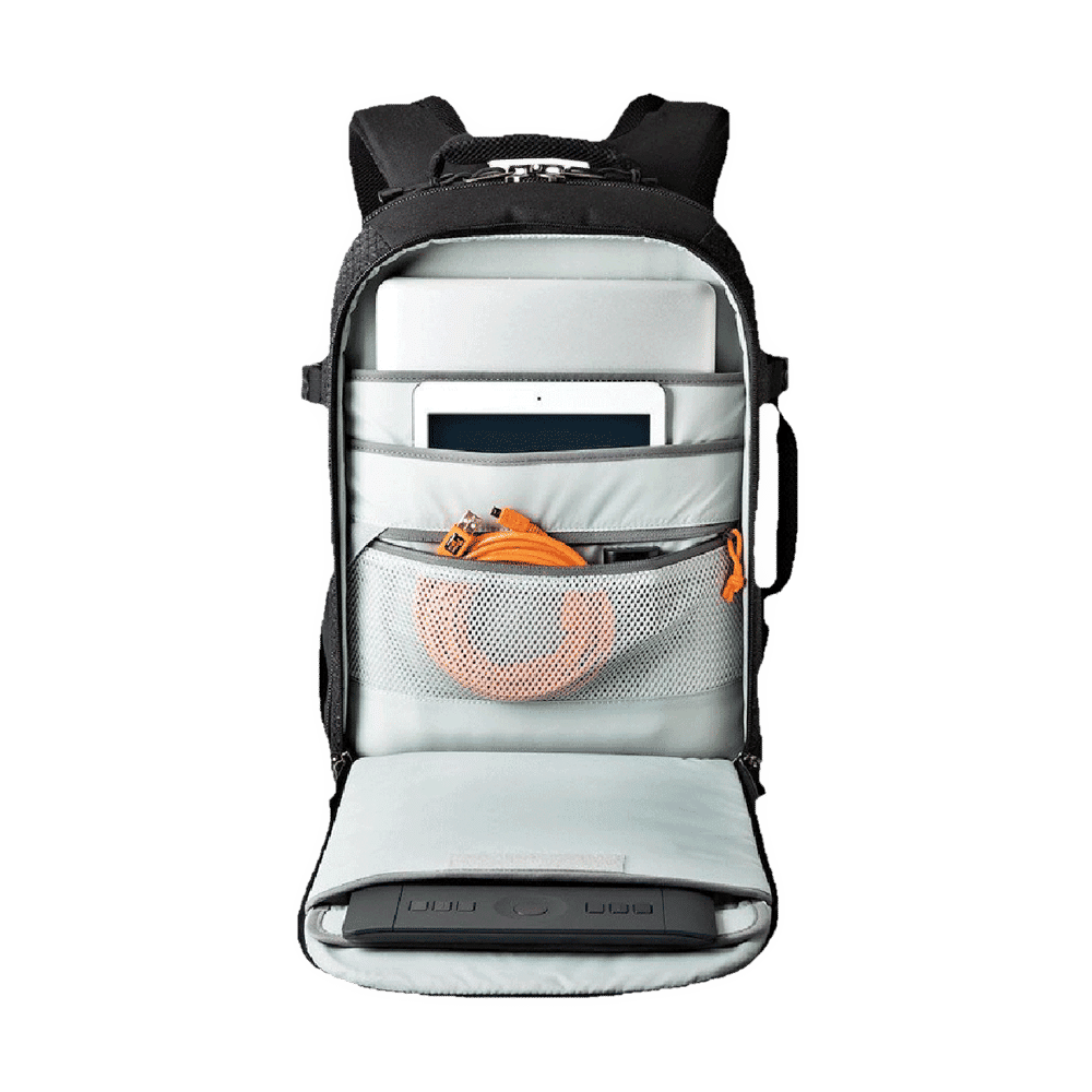 Lowepro Pro Runner BP 350 AW II Backpack Camera Bag for DSLR (Tripod Holder, Black) Lowepro Pro Runner BP 350 AW II Backpack Camera Bag for DSLR (Tripod Holder, Black)_4
