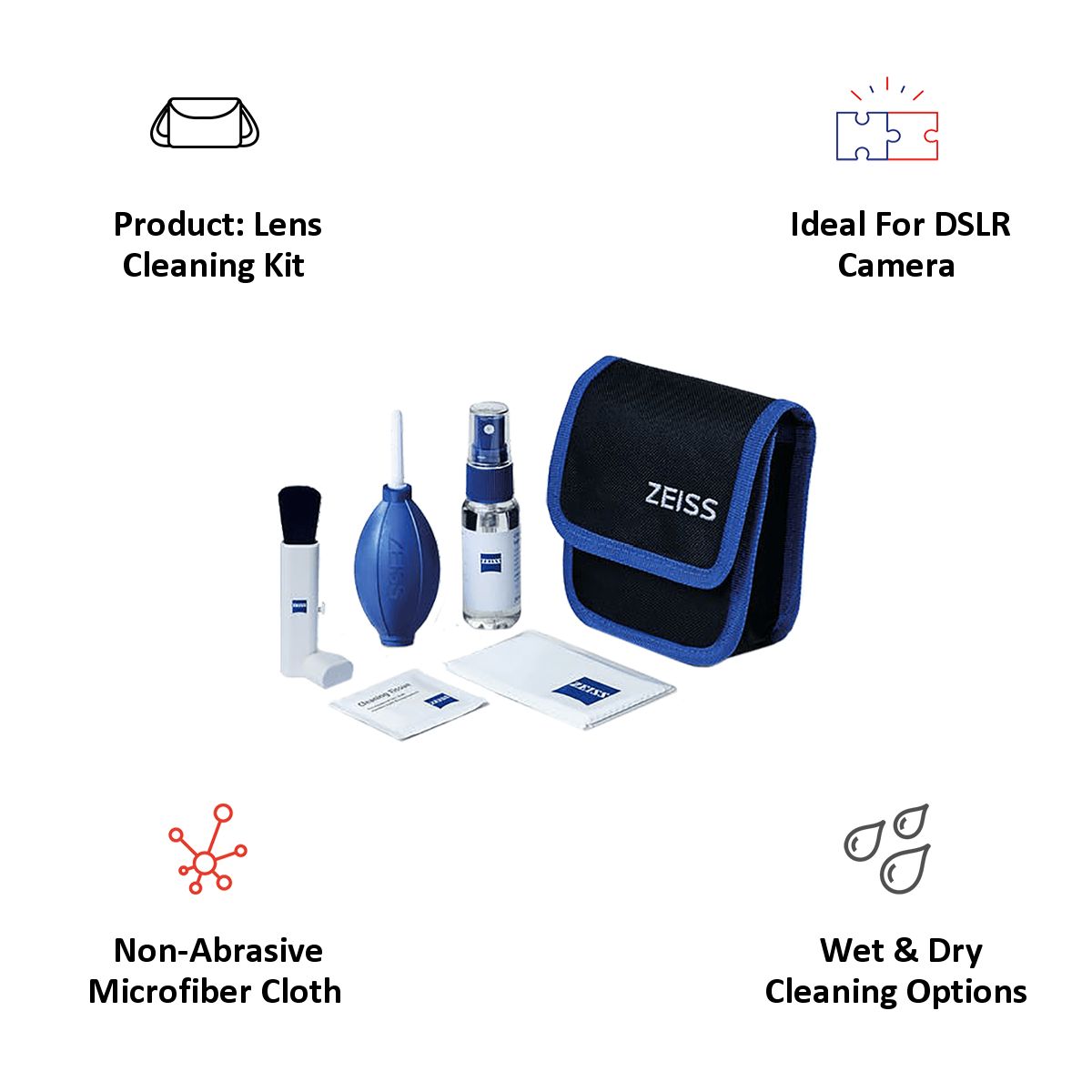 ZEISS Lens Cleaning Kit For DSLR Camera (000000-2096-685, White) ZEISS Lens Cleaning Kit For DSLR Camera (000000-2096-685, White)_6