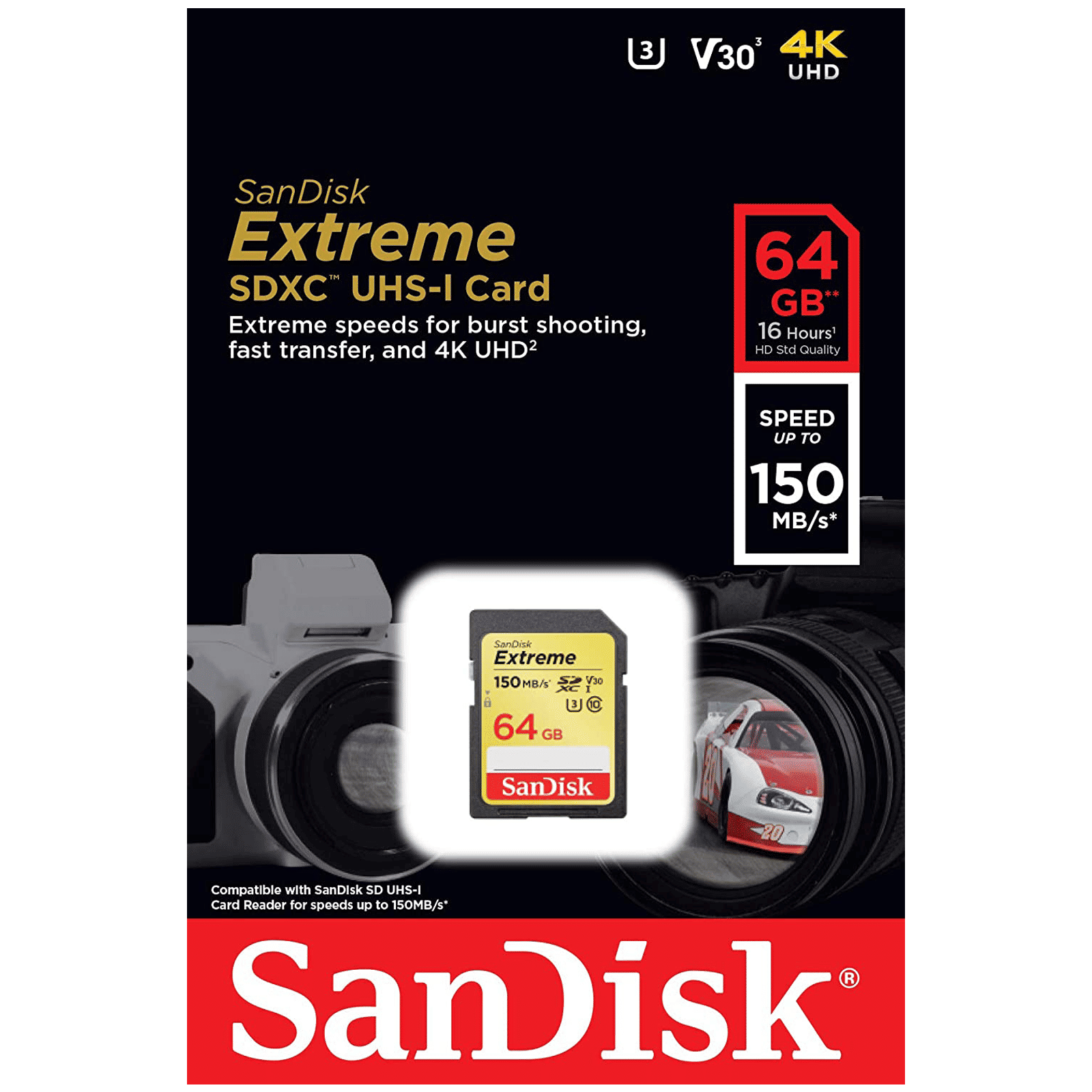 SanDisk Extreme SDXC 64GB Class 10 150MB/s Memory Card SanDisk Extreme SDXC 64GB Class 10 150MB/s Memory Card_7