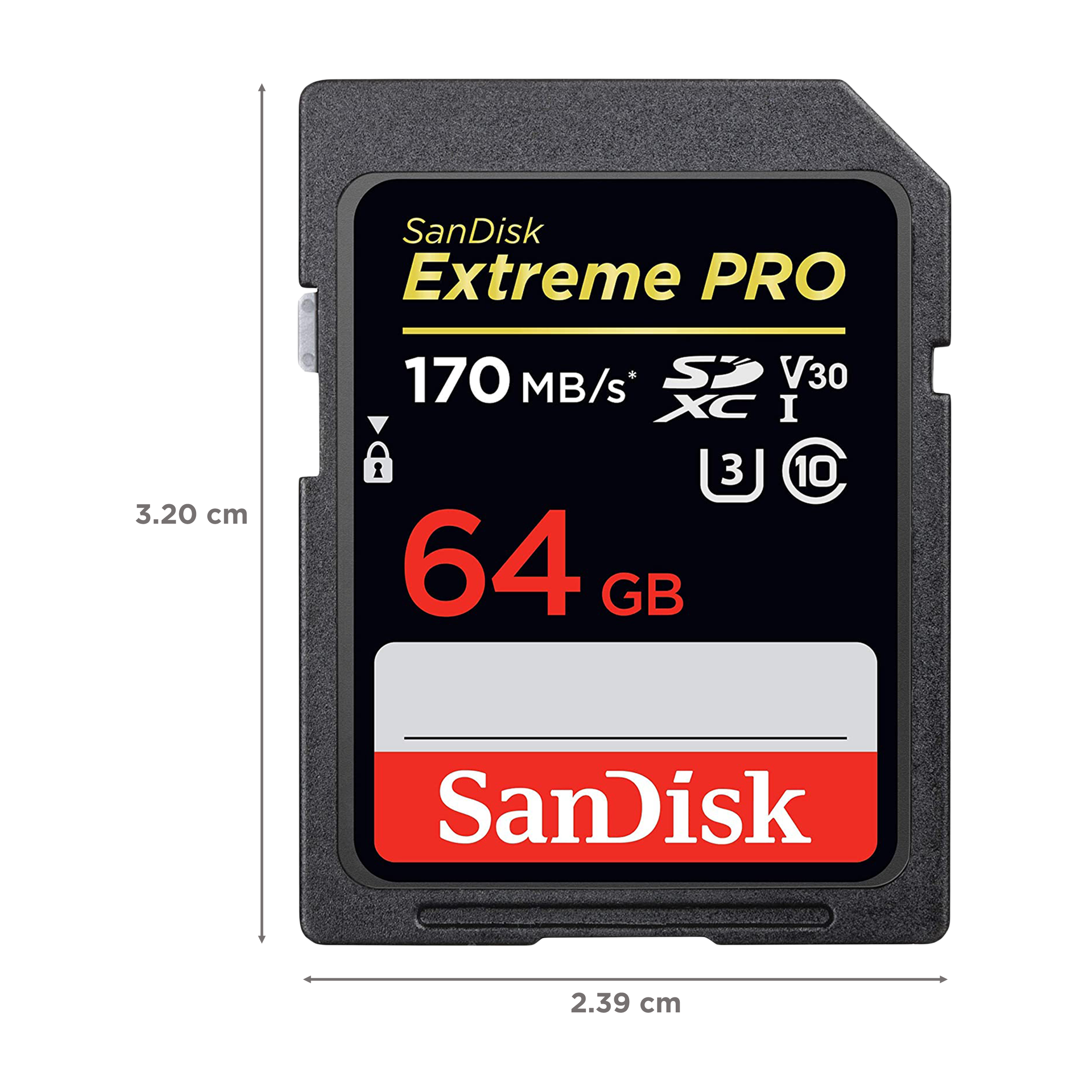 SanDisk Extreme Pro SDXC 64GB Class 10 170MB/s Memory Card SanDisk Extreme Pro SDXC 64GB Class 10 170MB/s Memory Card_2