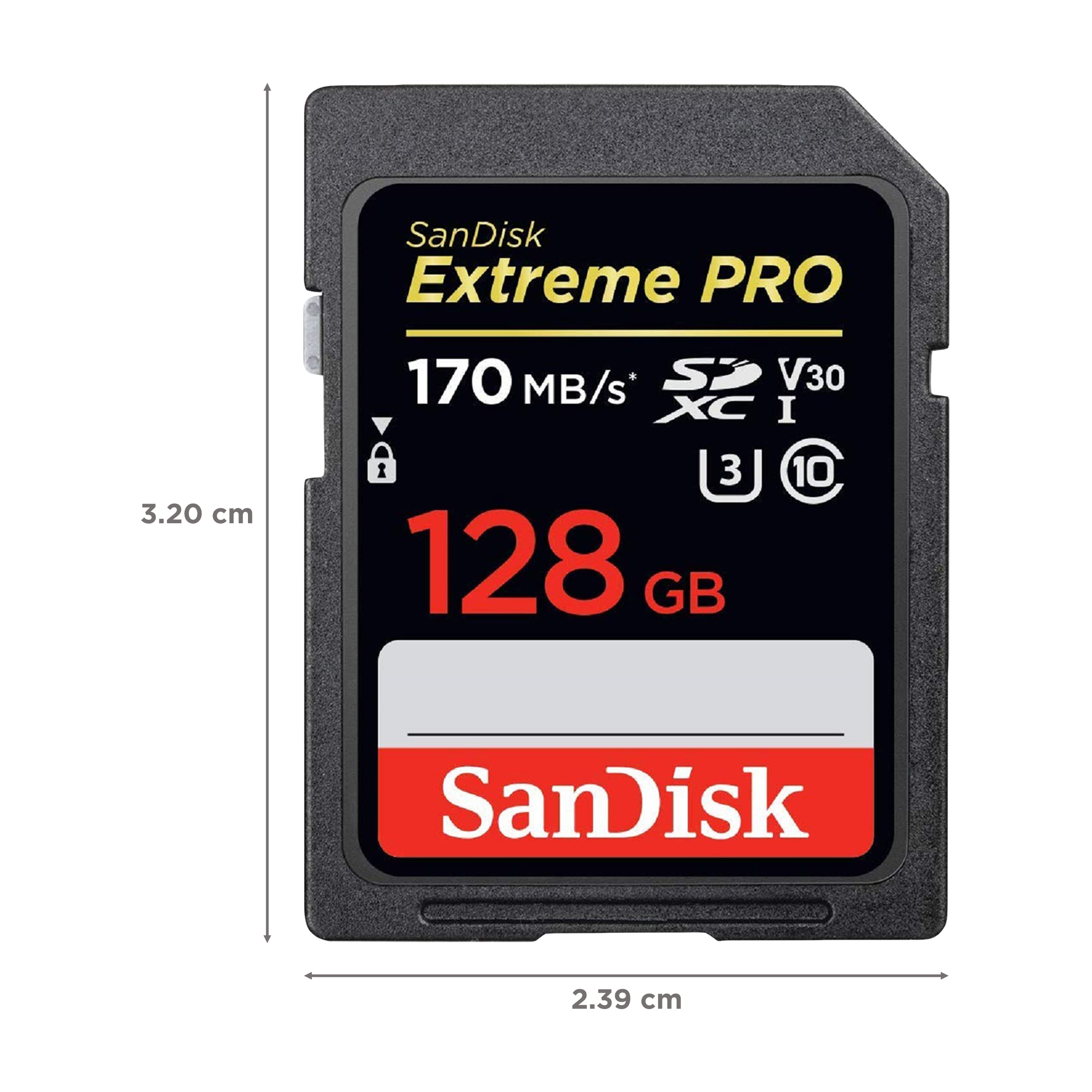 SanDisk Extreme PRO SDXC 128GB Class 3, Class 30, Class 10 170MB/s Memory Card_2