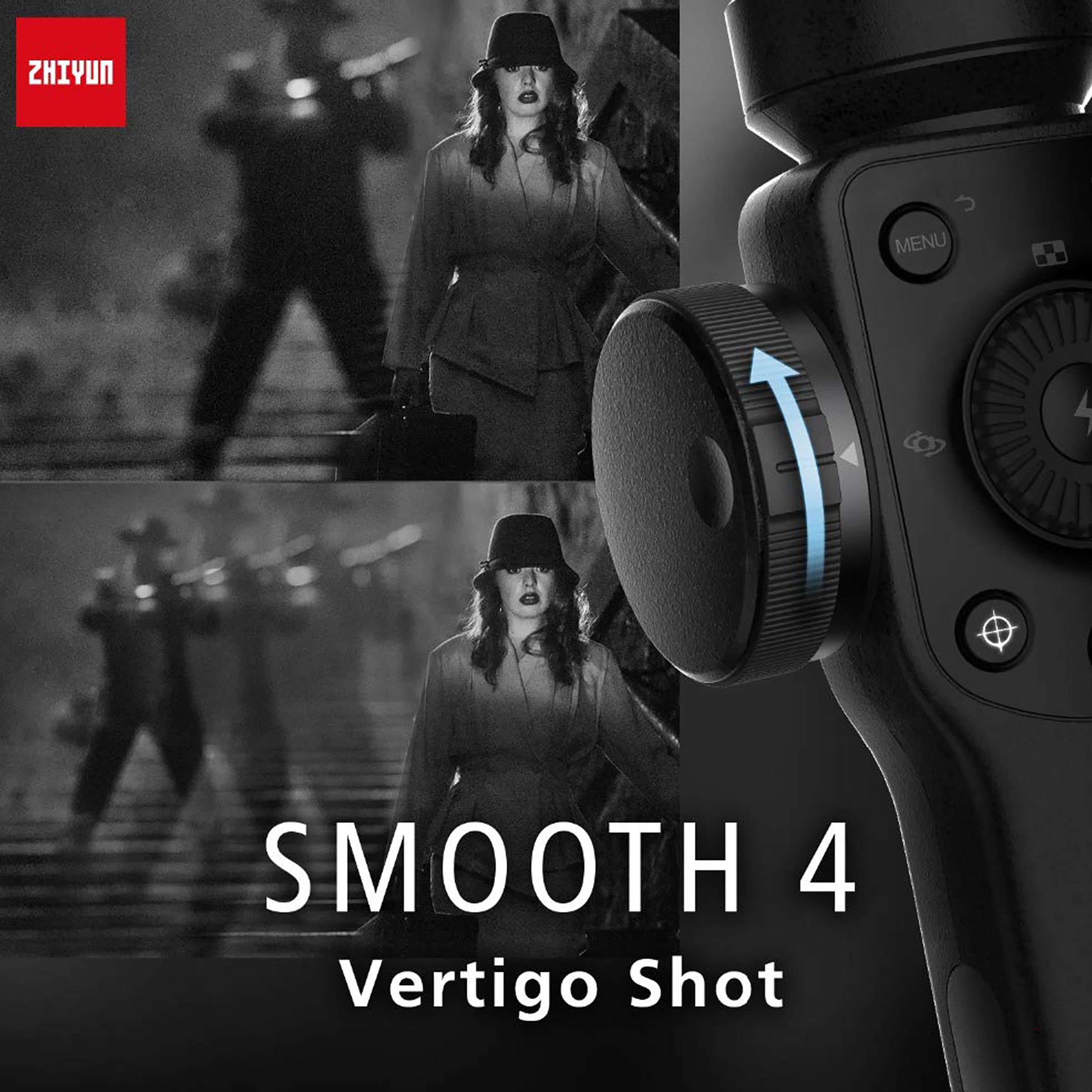 Zhiyun Smooth 4 3-Axis Gimbal for Mobile (240 Degree Tilt Rotate, Black)_7