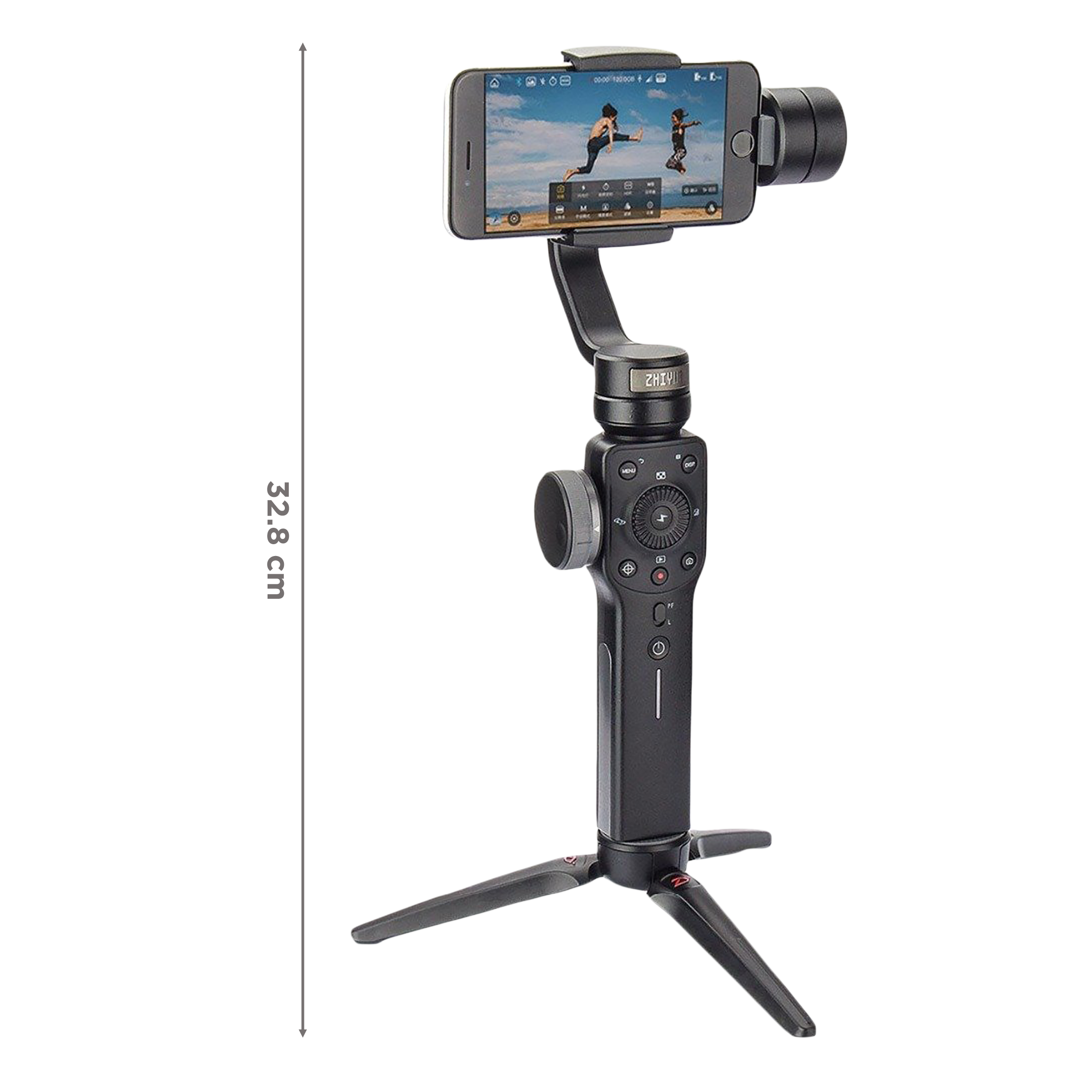 Zhiyun Smooth 4 3-Axis Gimbal for Mobile (240 Degree Tilt Rotate, Black)_3