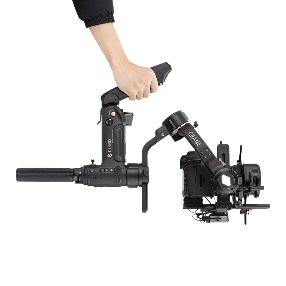 Zhiyun Crane 3S 3-Axis Gimble for Camera (ViaTouch 2.0 Control System, Black)_20
