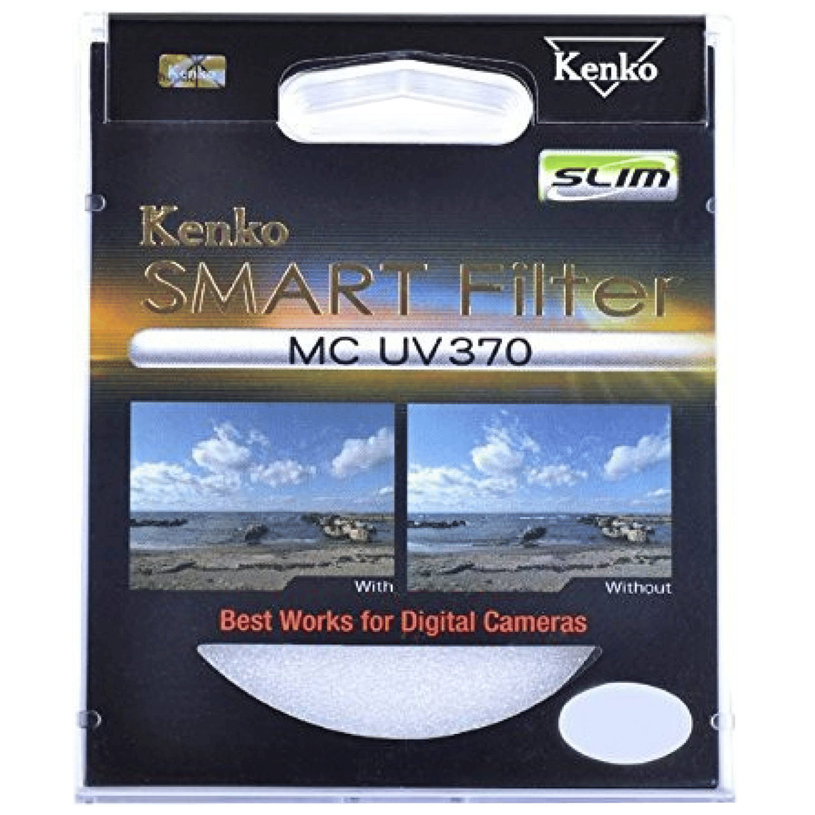 Kenko Smart UV370 58mm Camera Lens UV Filter (Low-Profile Frame)_3