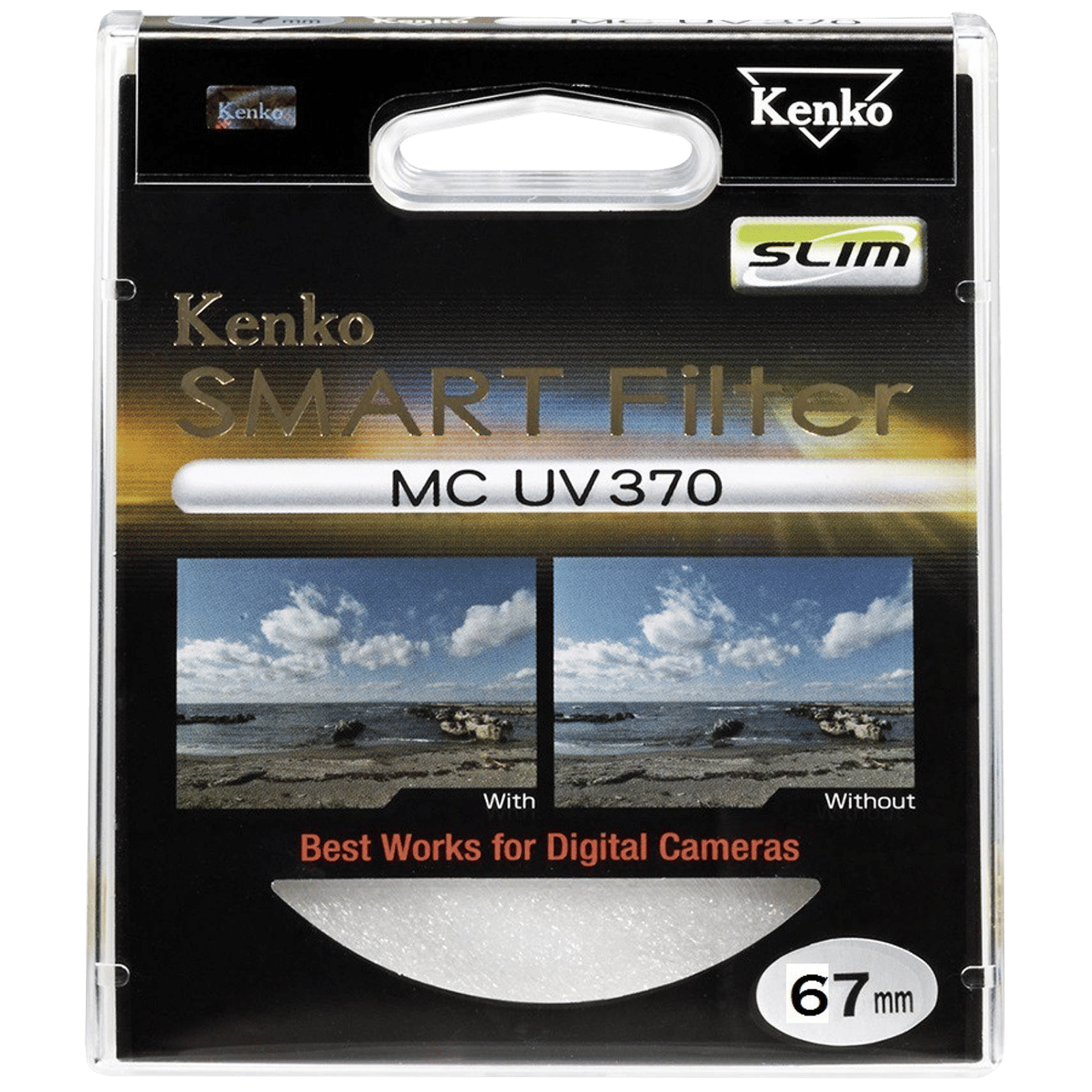 Kenko Smart UV370 67mm Camera Lens UV Filter (Low-Profile Frame)_3