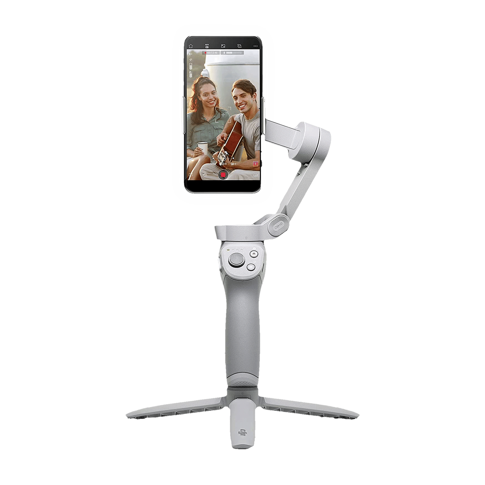 DJI OM 4 SE 3-Axis Gimbal for Mobile (ActiveTrack 3.0, Grey)_1