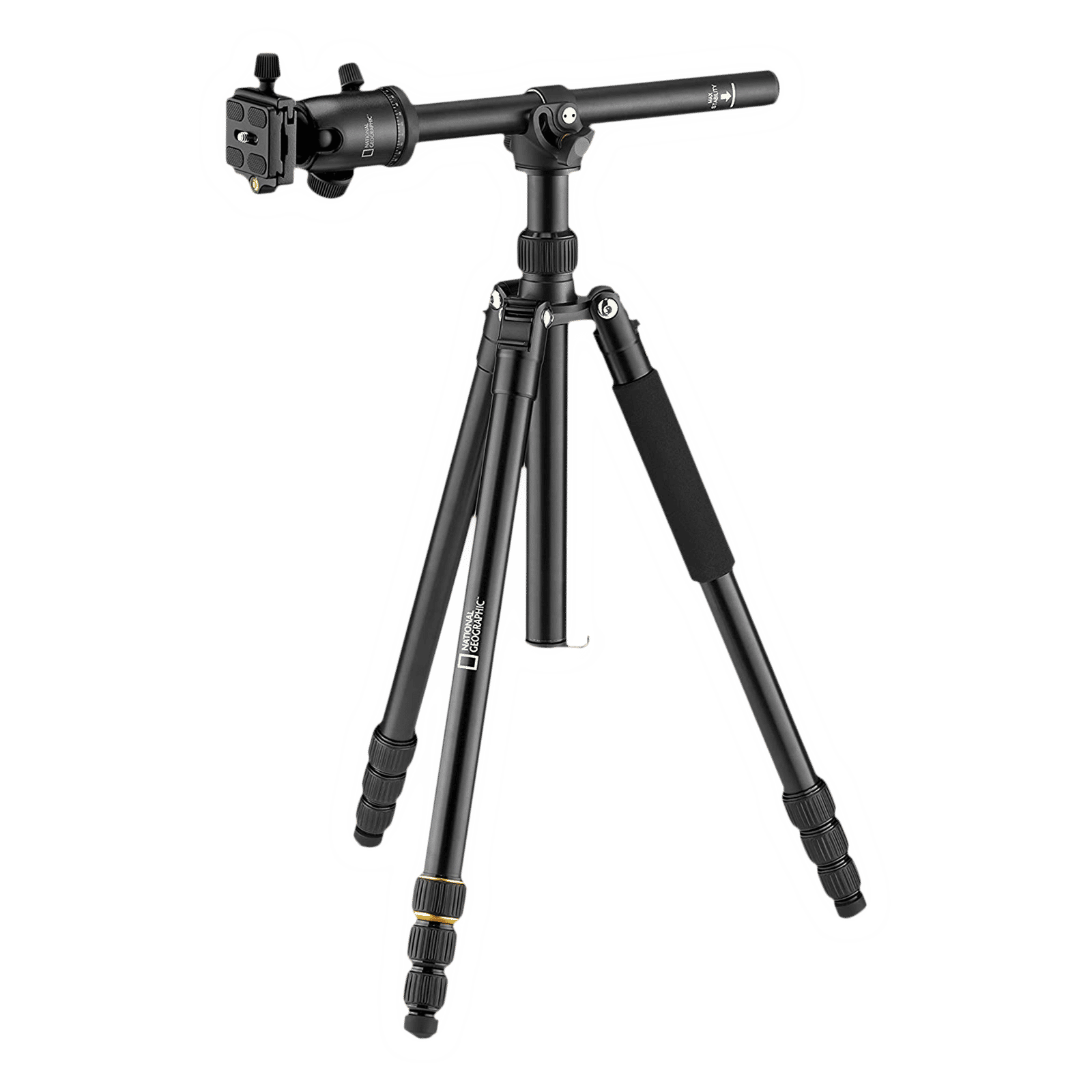 NATIONAL GEOGRAPHIC Travel 188.5cm Adjustable Tripod for Camera (Twist Lock, NGTR003T, Black) NATIONAL GEOGRAPHIC Travel 188.5cm Adjustable Tripod for Camera (Twist Lock, NGTR003T, Black)_6